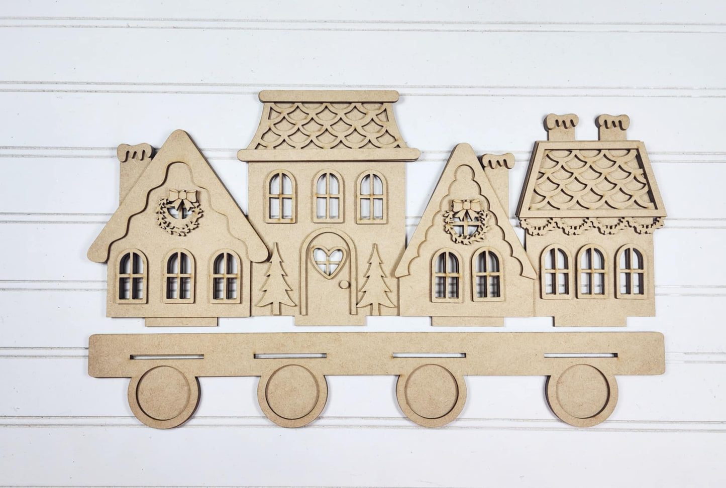 Gingerbread Village Votive Holder
