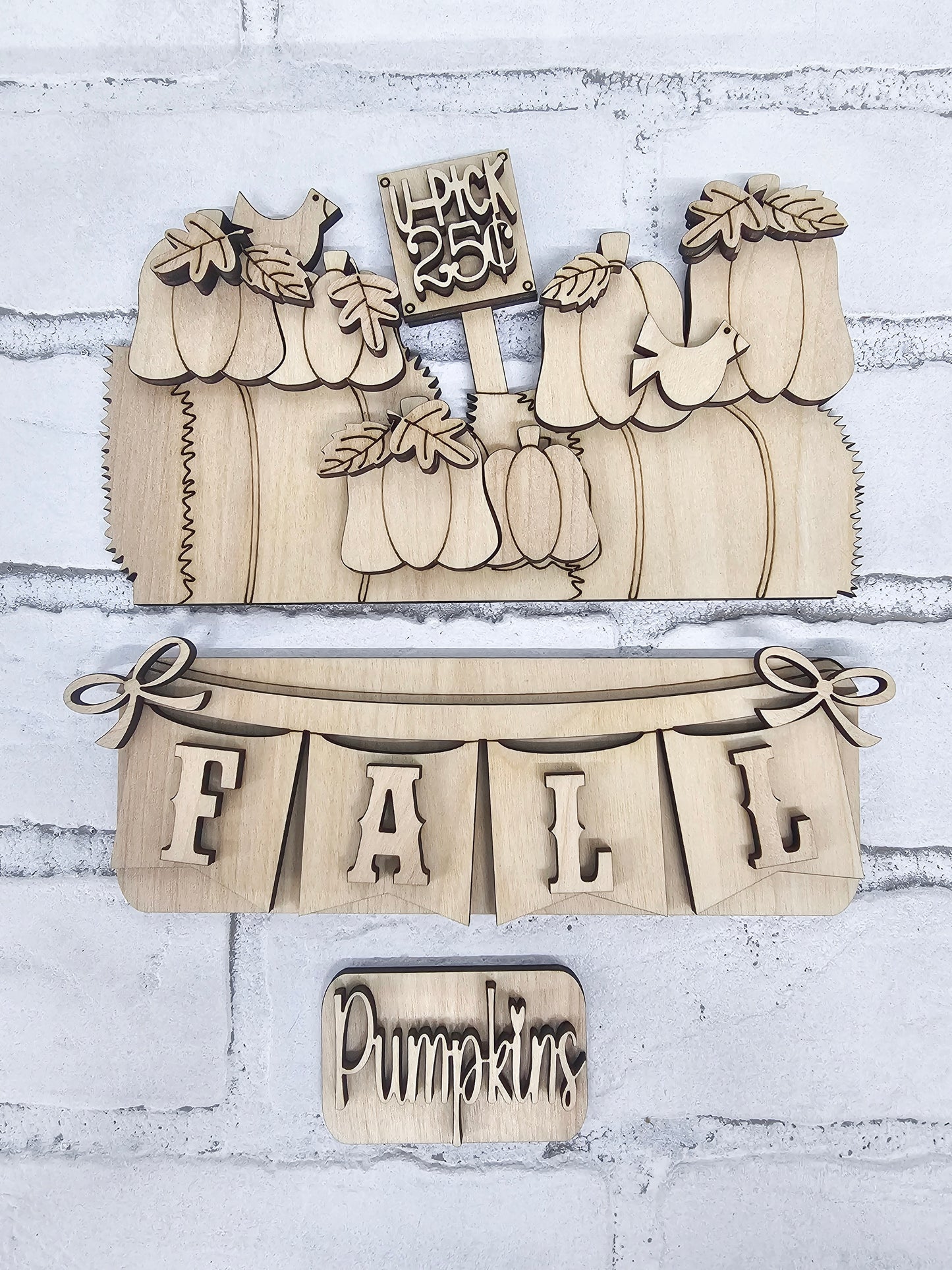 Fall Pumpkin/Hay Truck Inserts