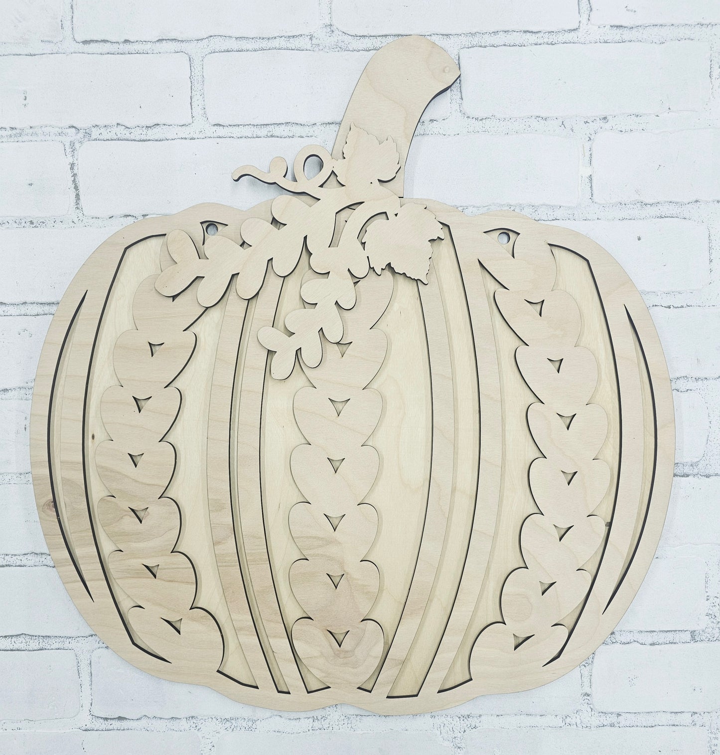 Sweater Pumpkin Door Hanger