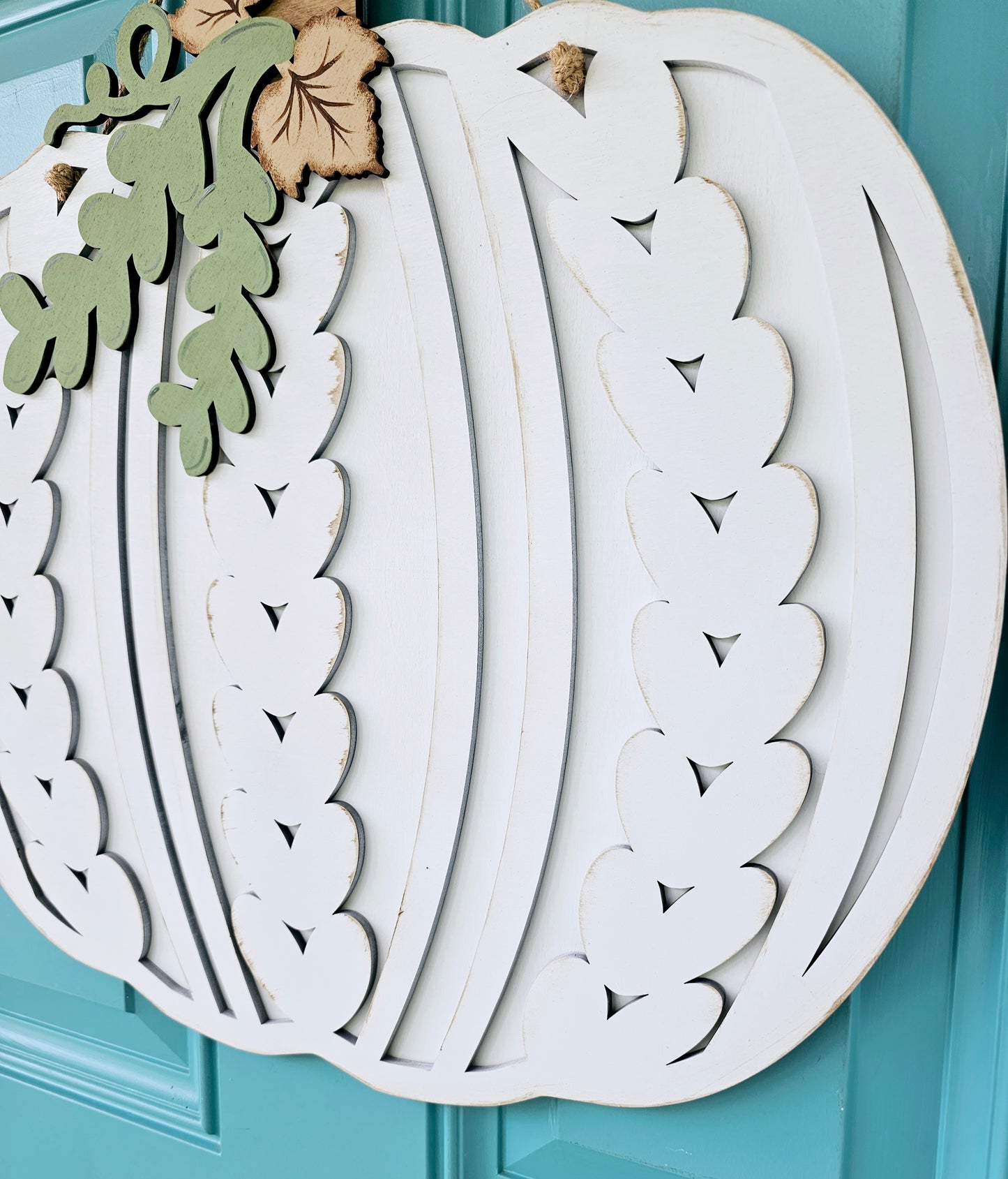 Sweater Pumpkin Door Hanger