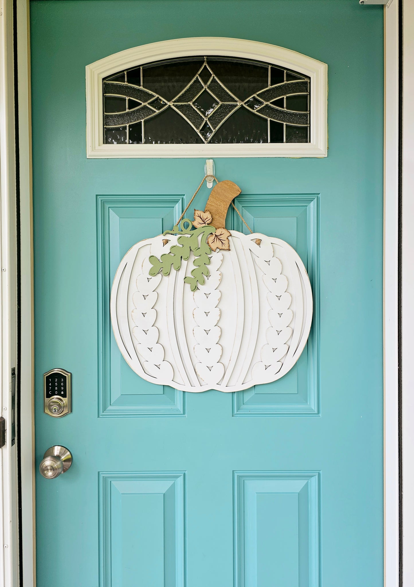 Sweater Pumpkin Door Hanger