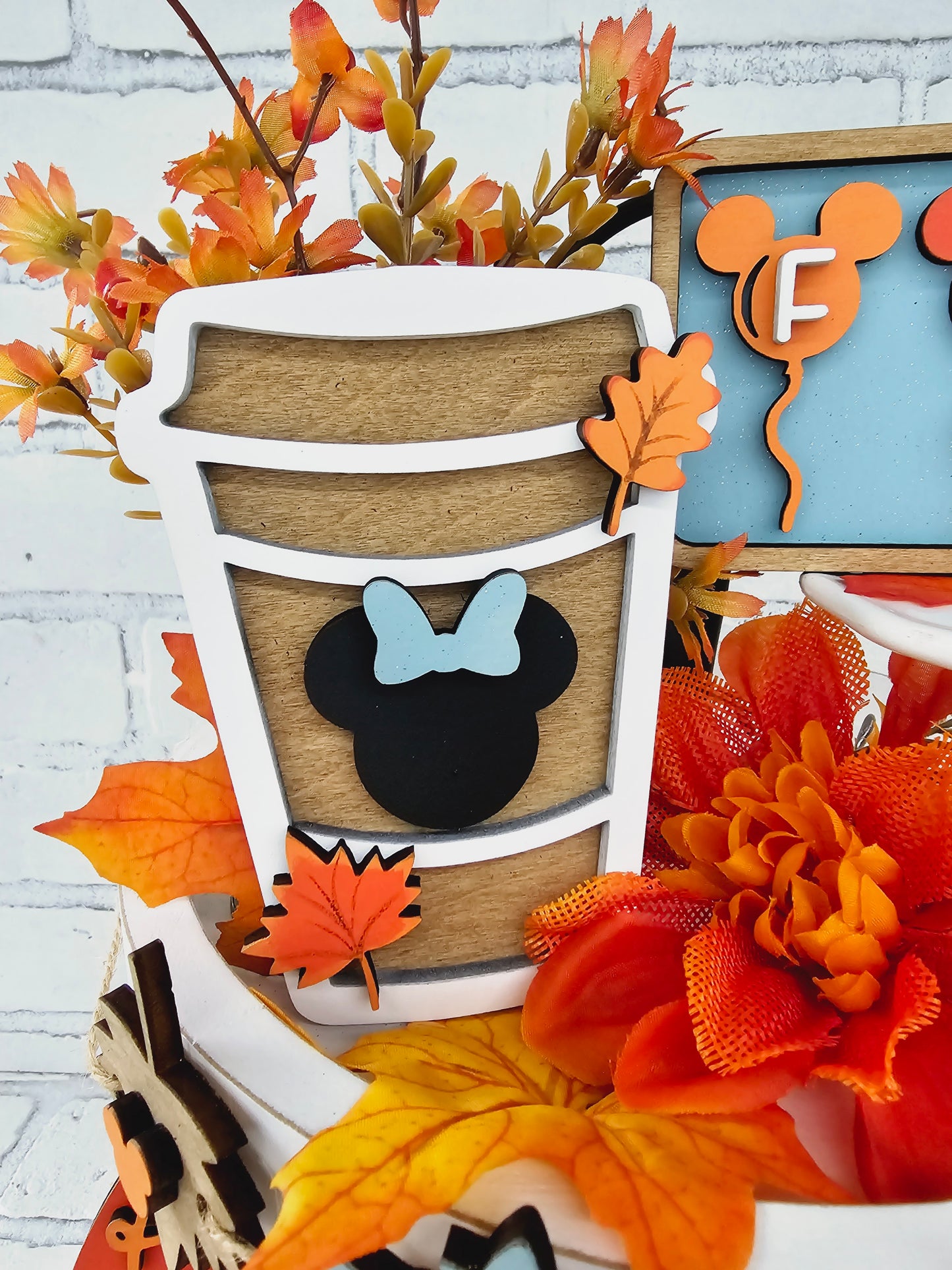 Mouse Fall Tiered Tray Set