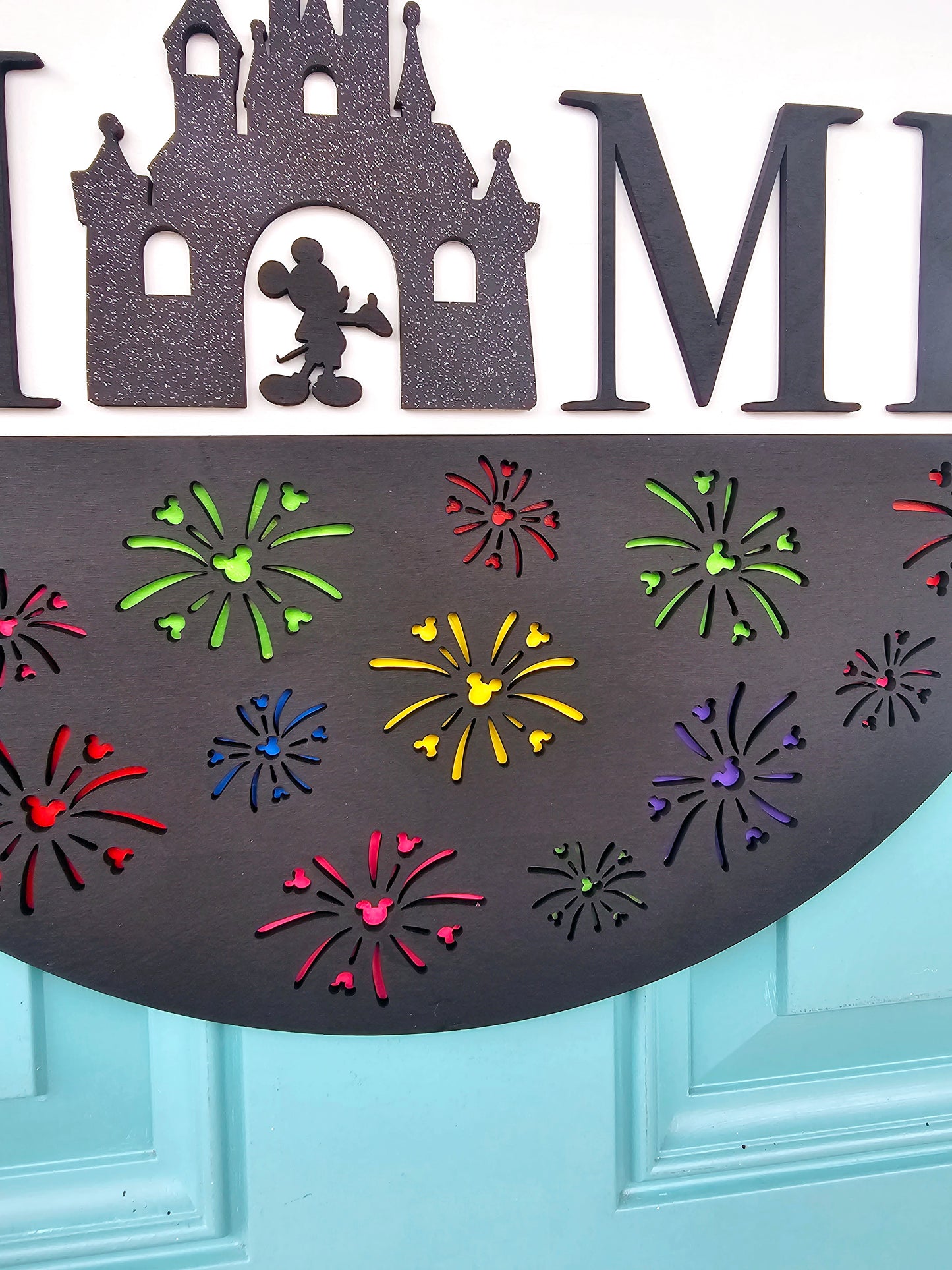 Welcome to our Home Mouse Door Hanger