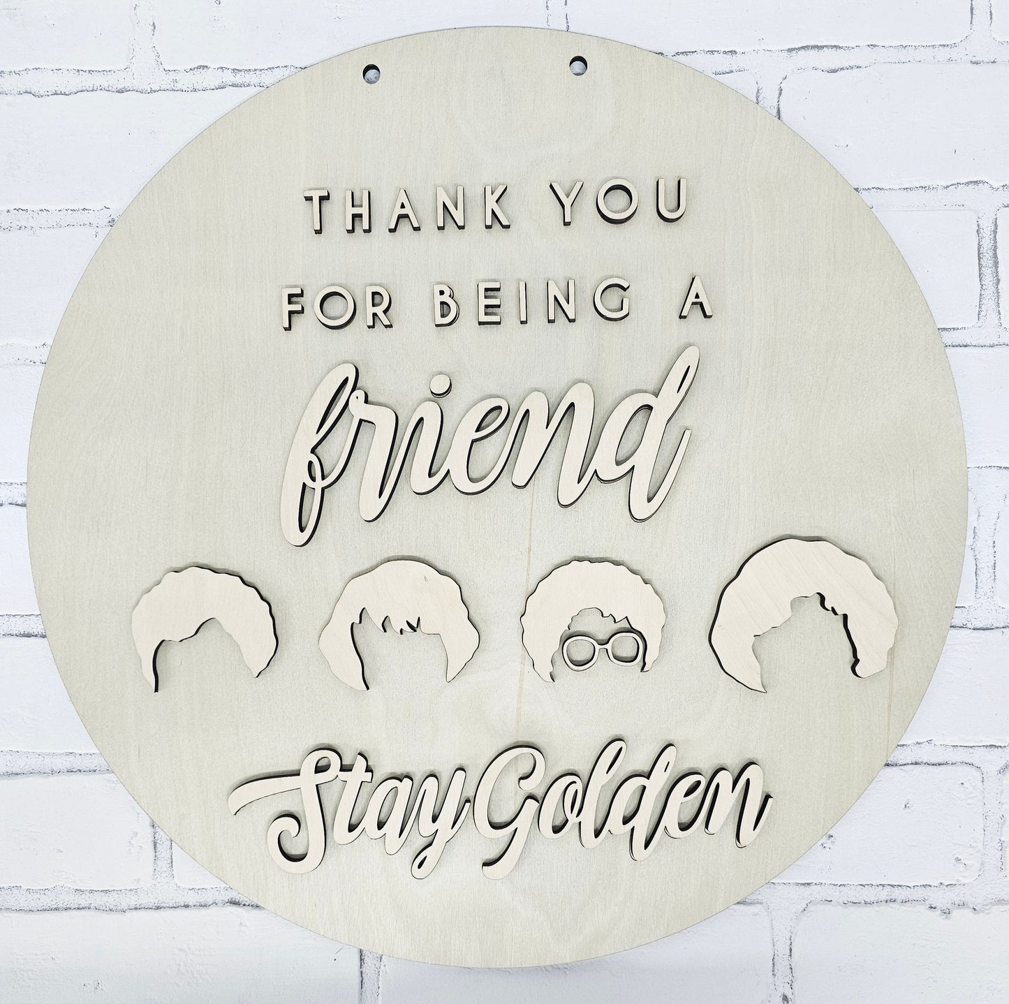 Golden Girls Door Hanger