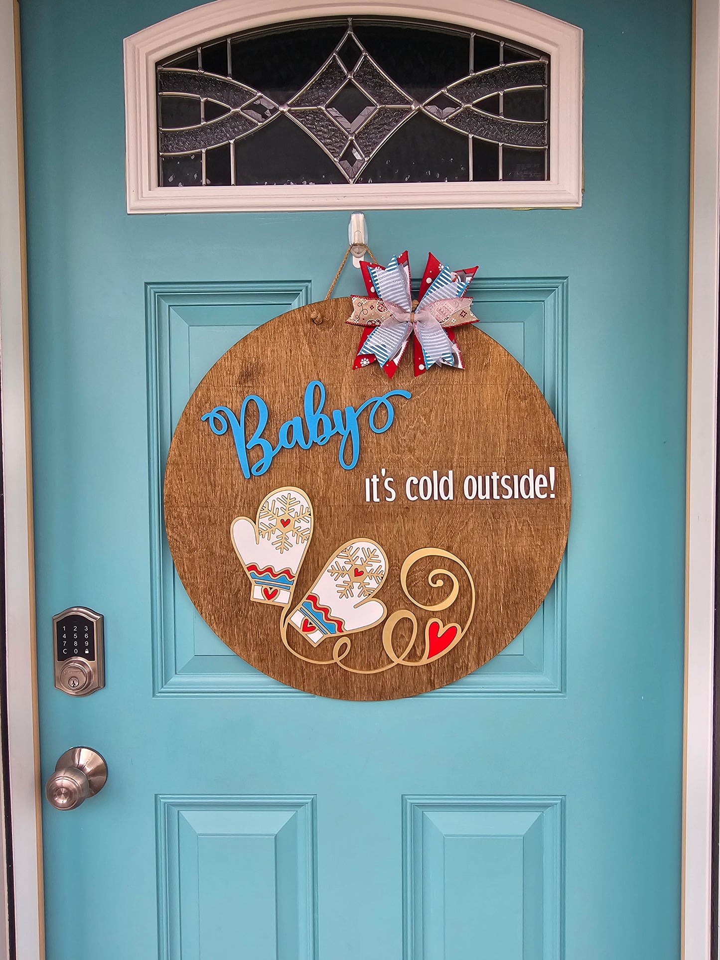 Baby It's Cold Outside Door Hanger