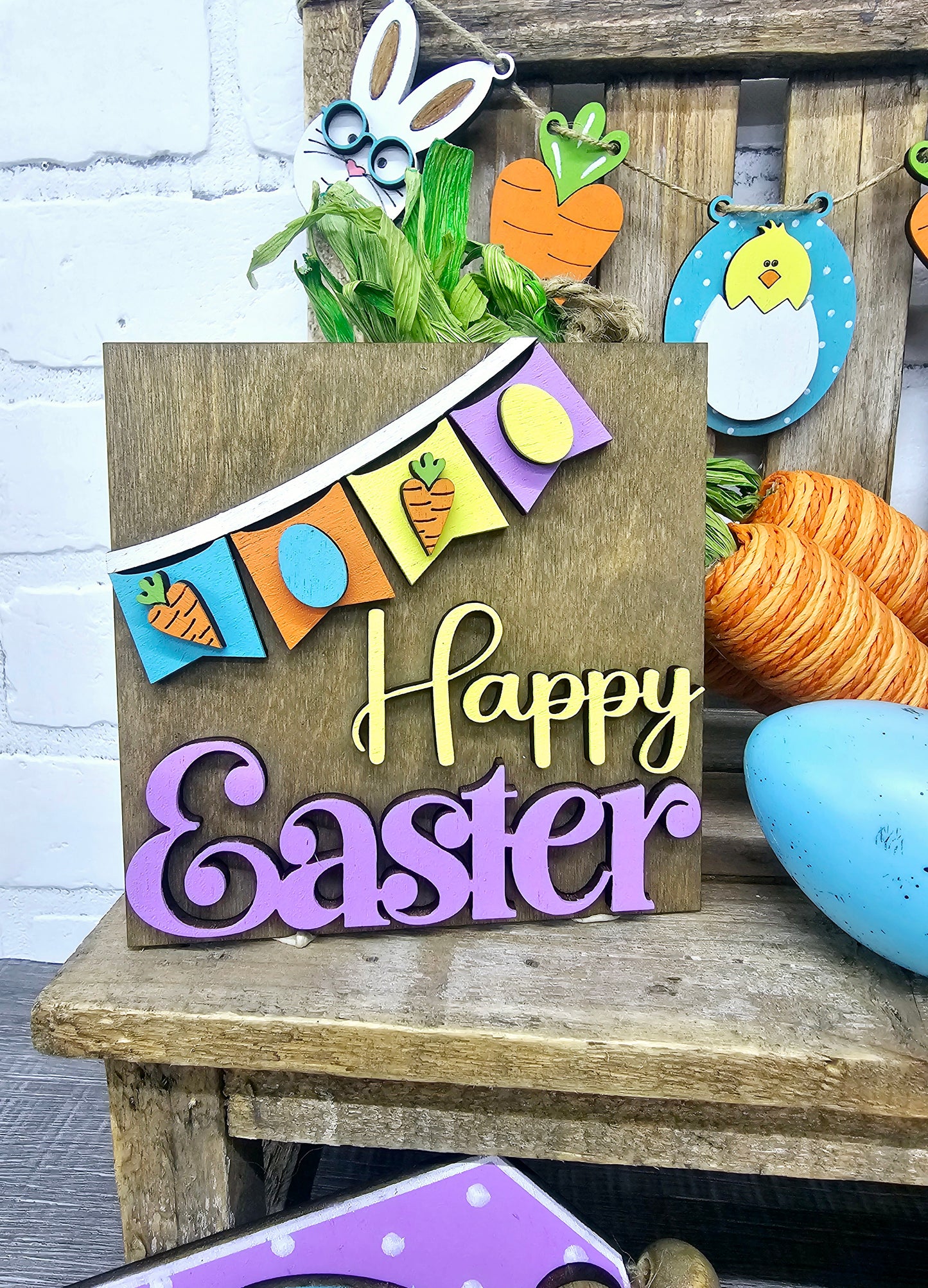 Traditional Easter Tiered Tray Set