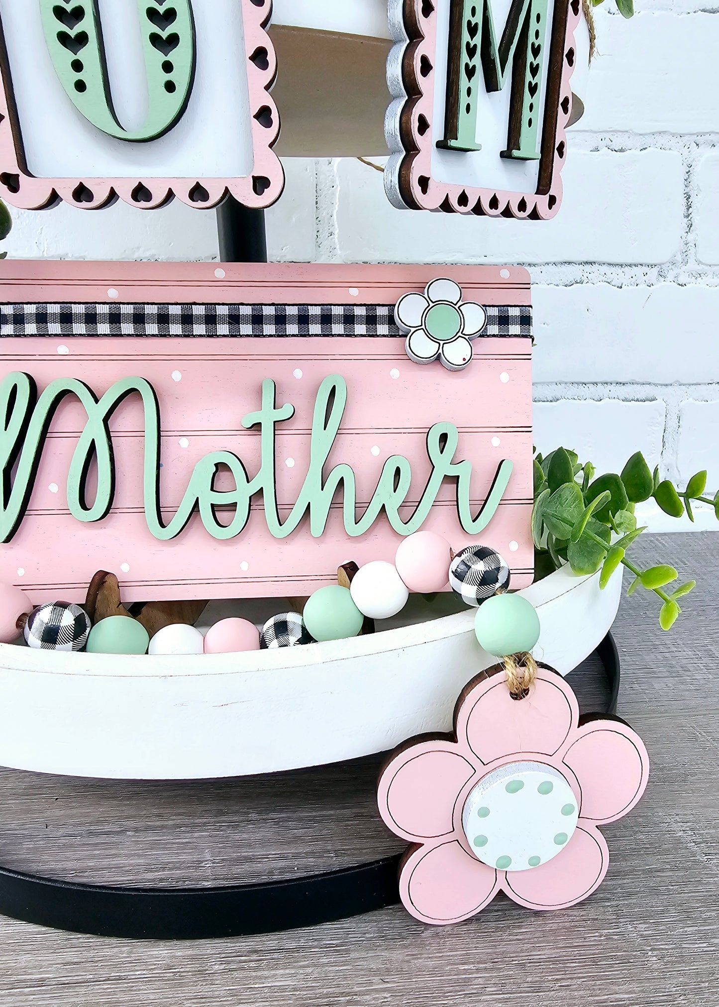 Mother's Day Tiered Tray Set
