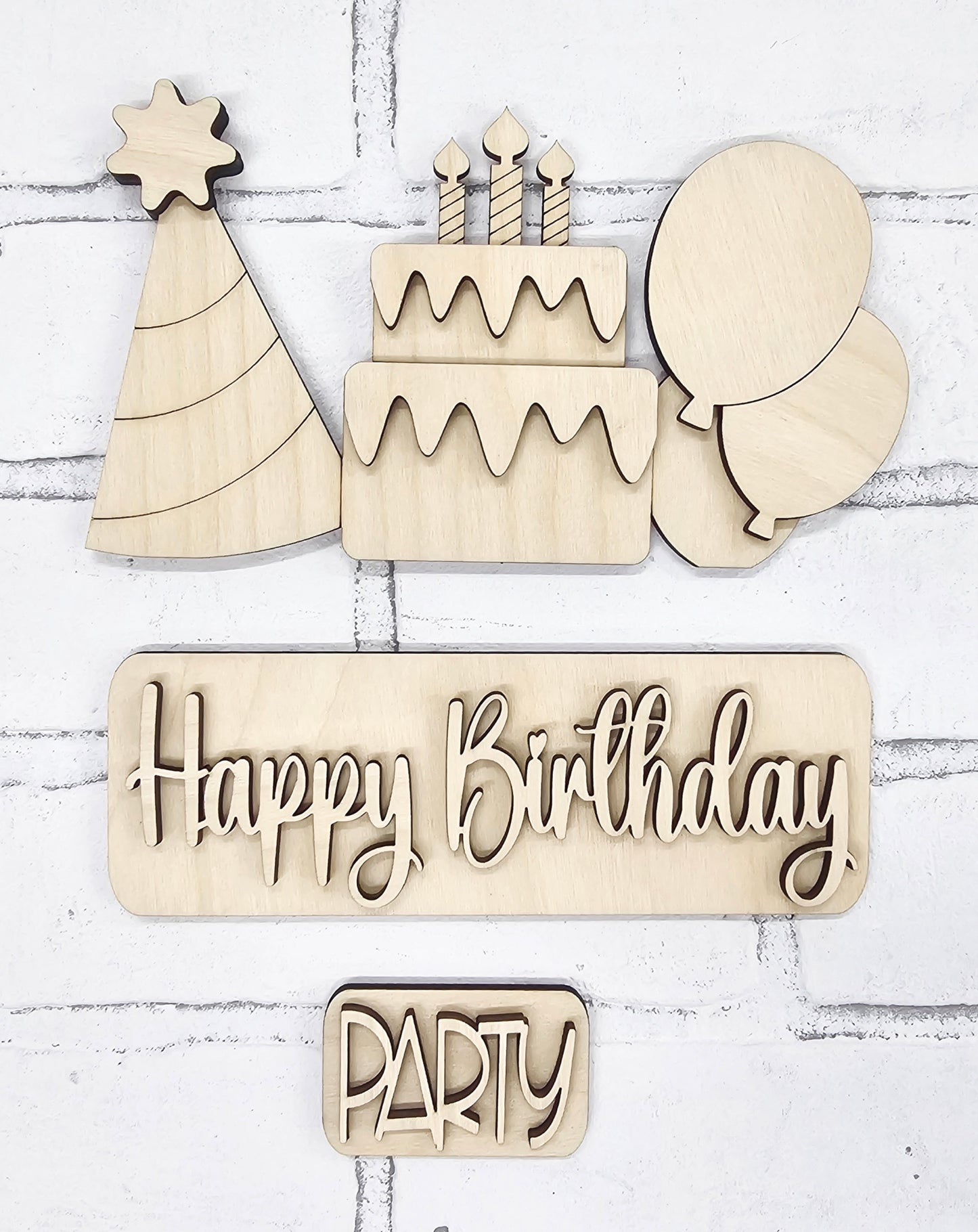 Birthday Truck Inserts