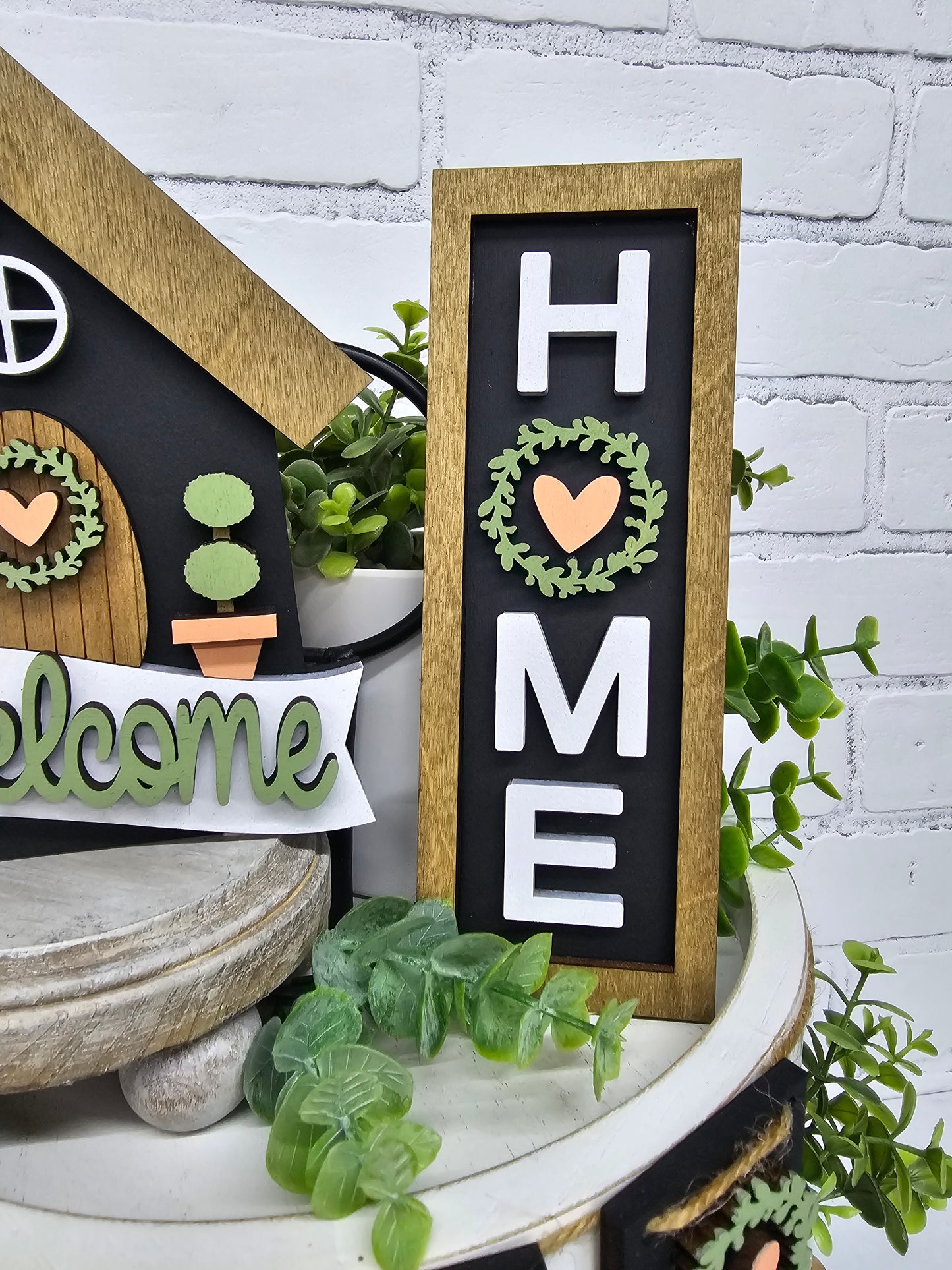 Home Tiered Tray Set