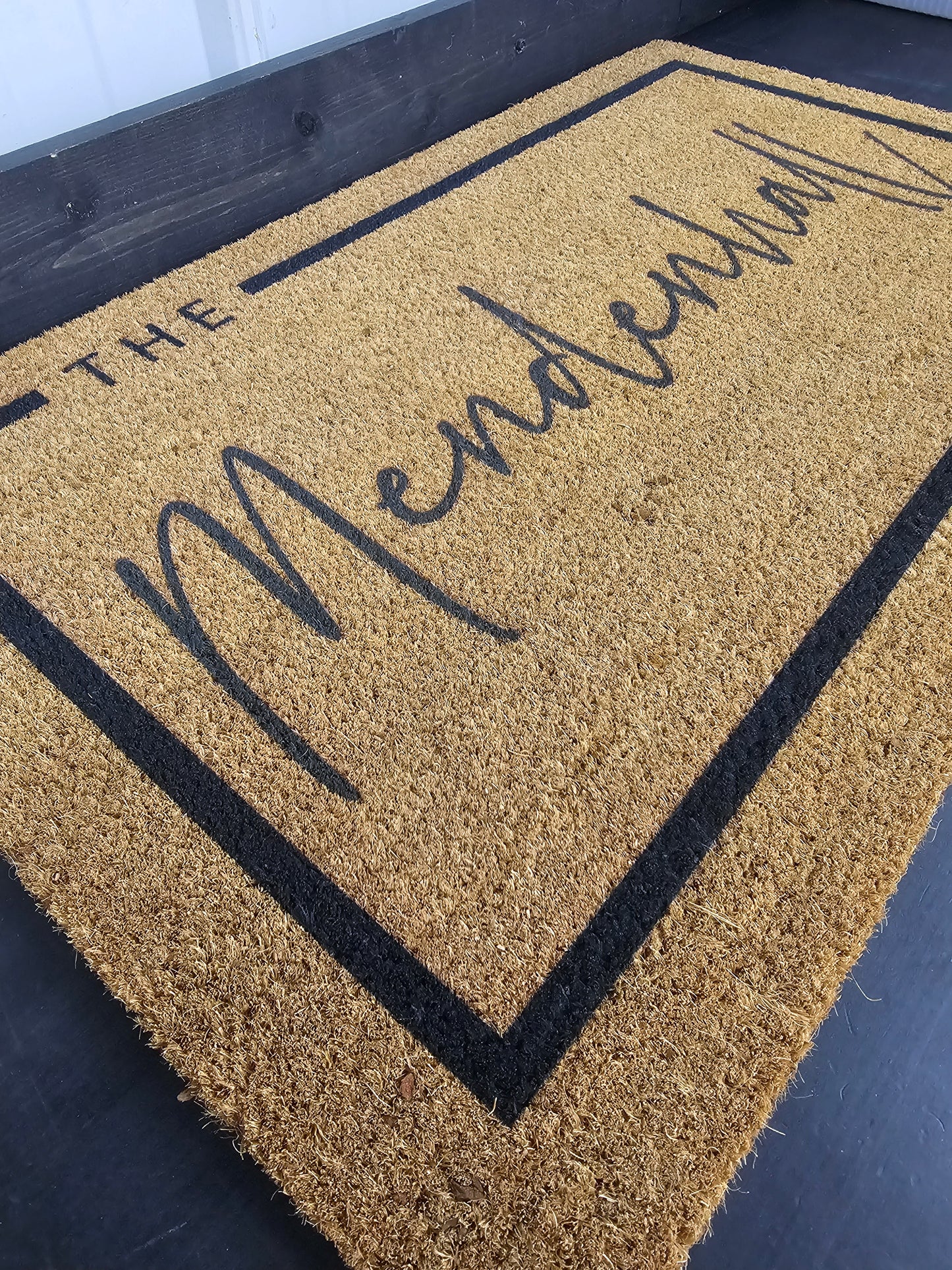 Last Name Doormat