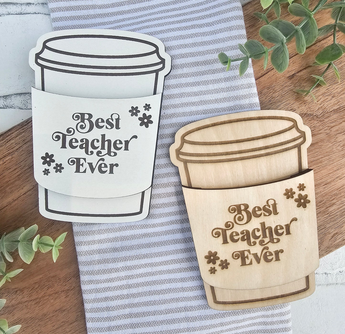 Best Teacher Ever Gift Card Holder