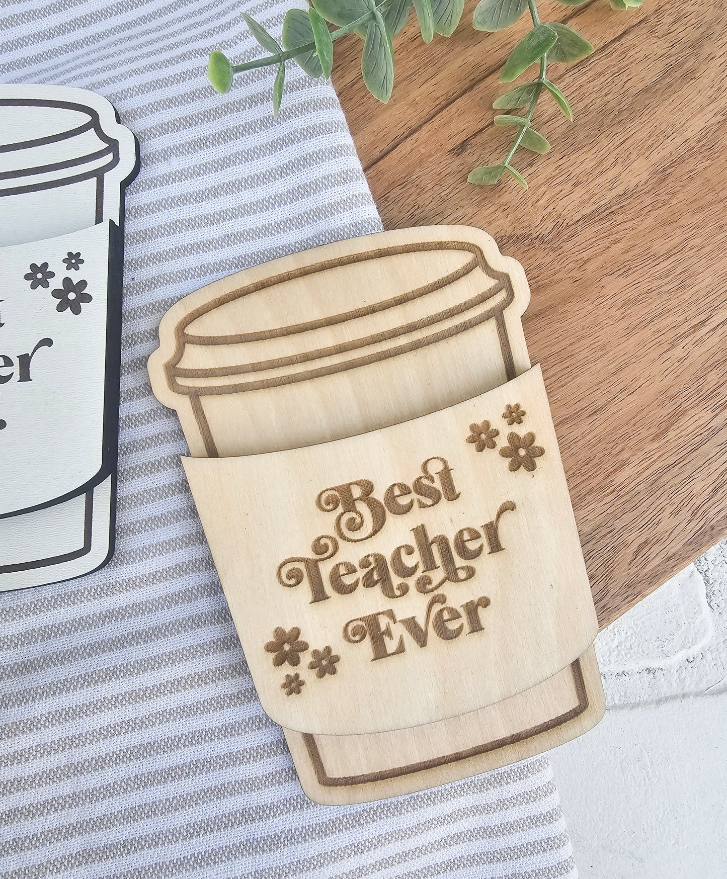 Best Teacher Ever Gift Card Holder