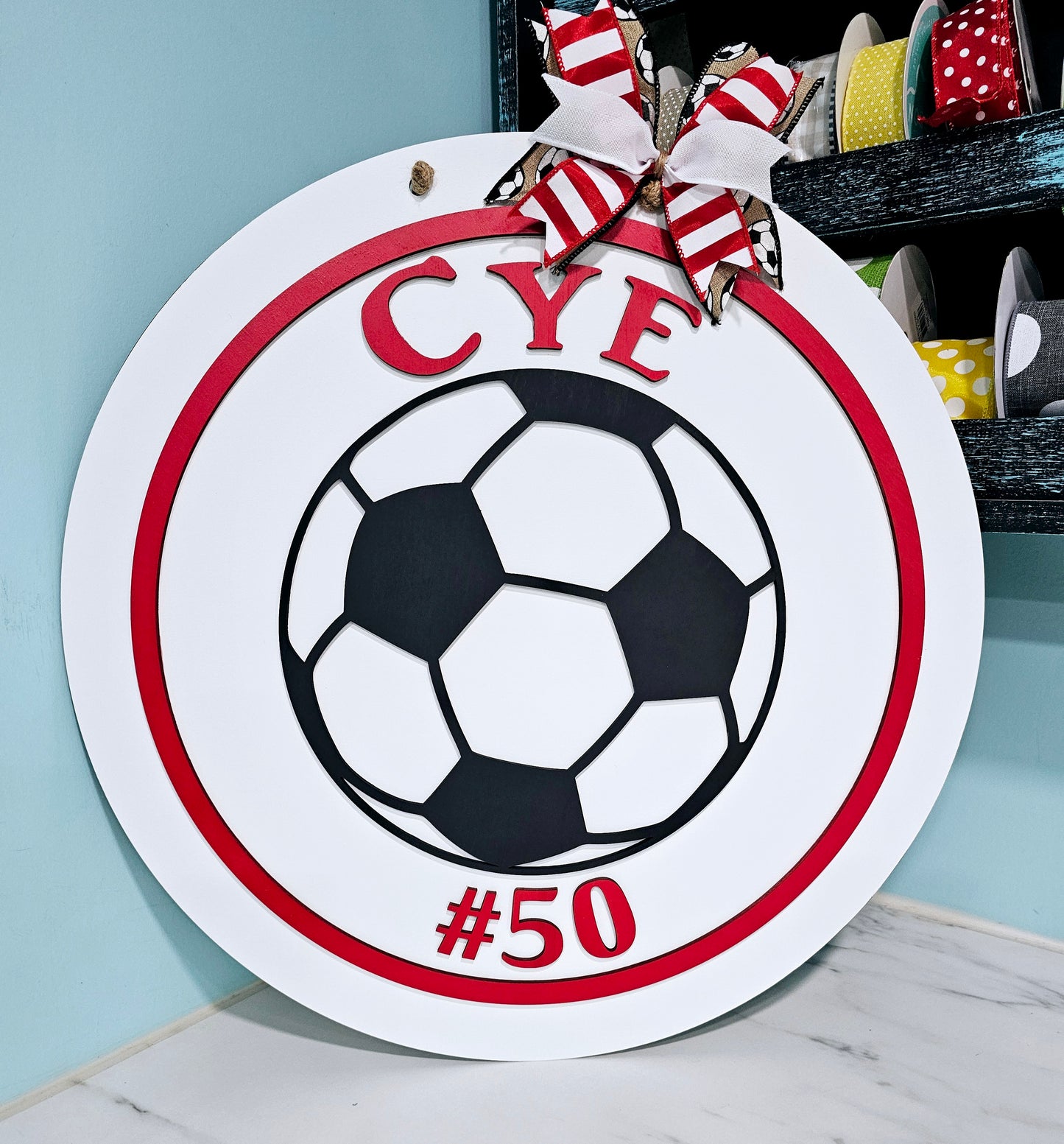 Personalized Sports Door Hanger