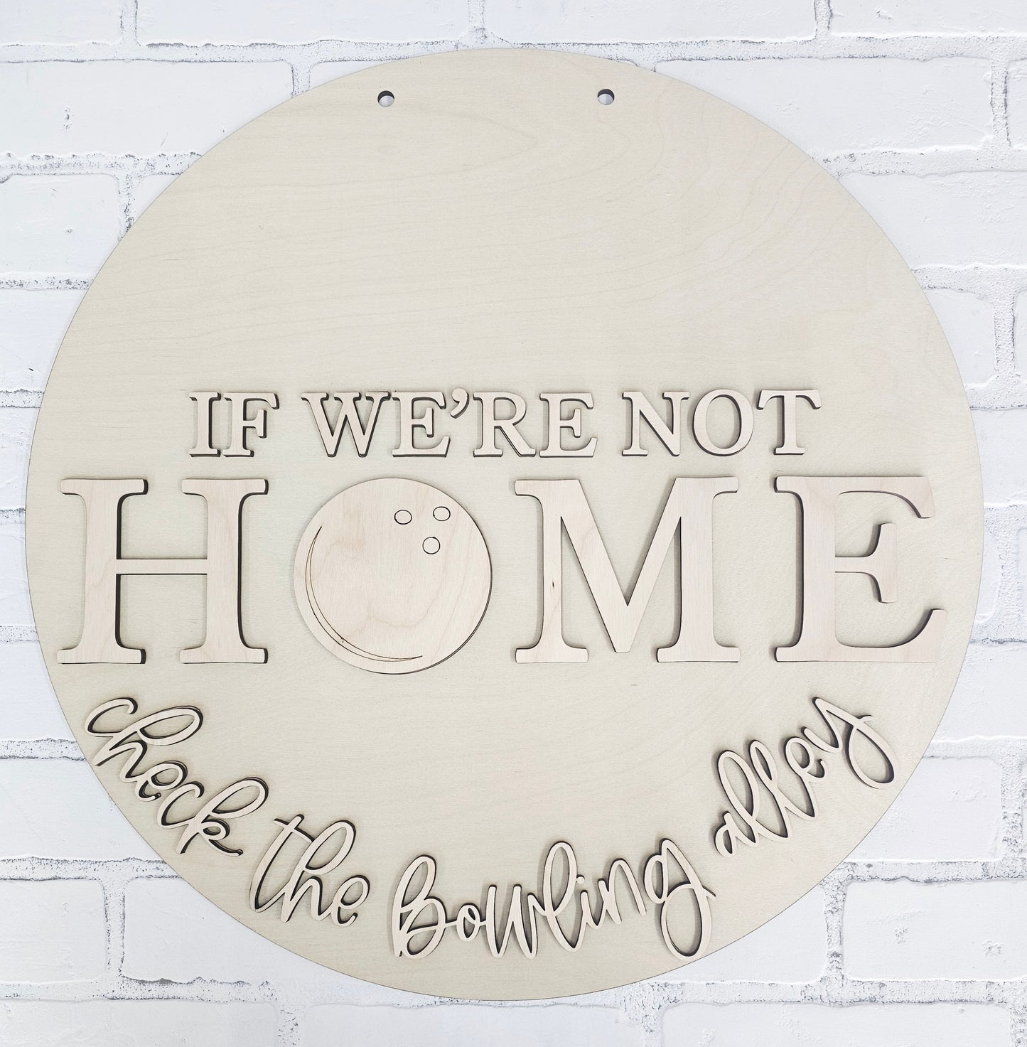 Bowling Door Hanger