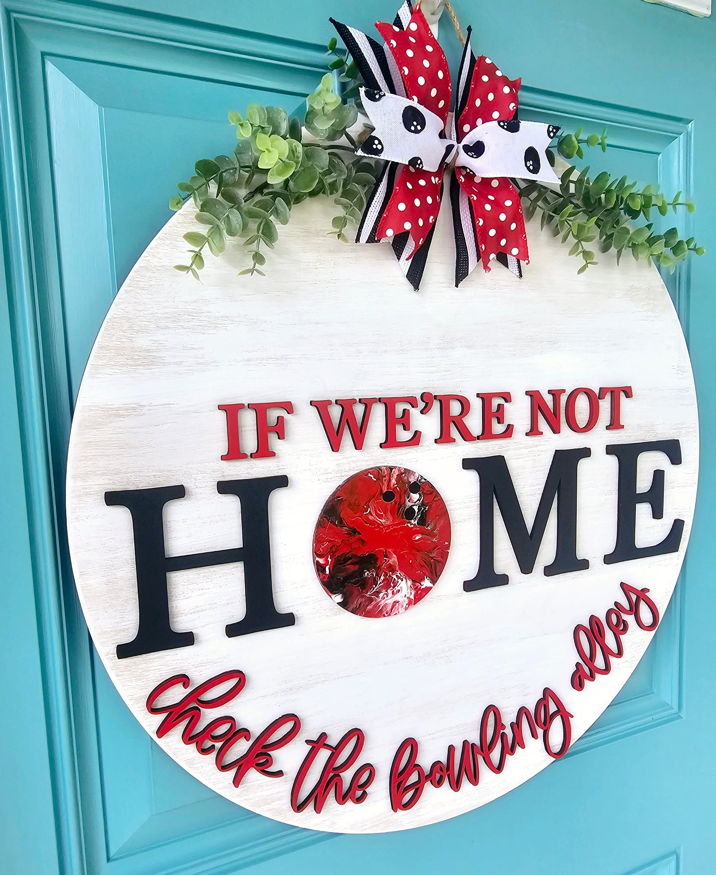 Bowling Door Hanger