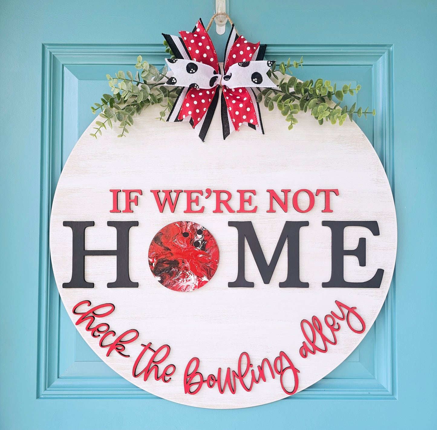 Bowling Door Hanger