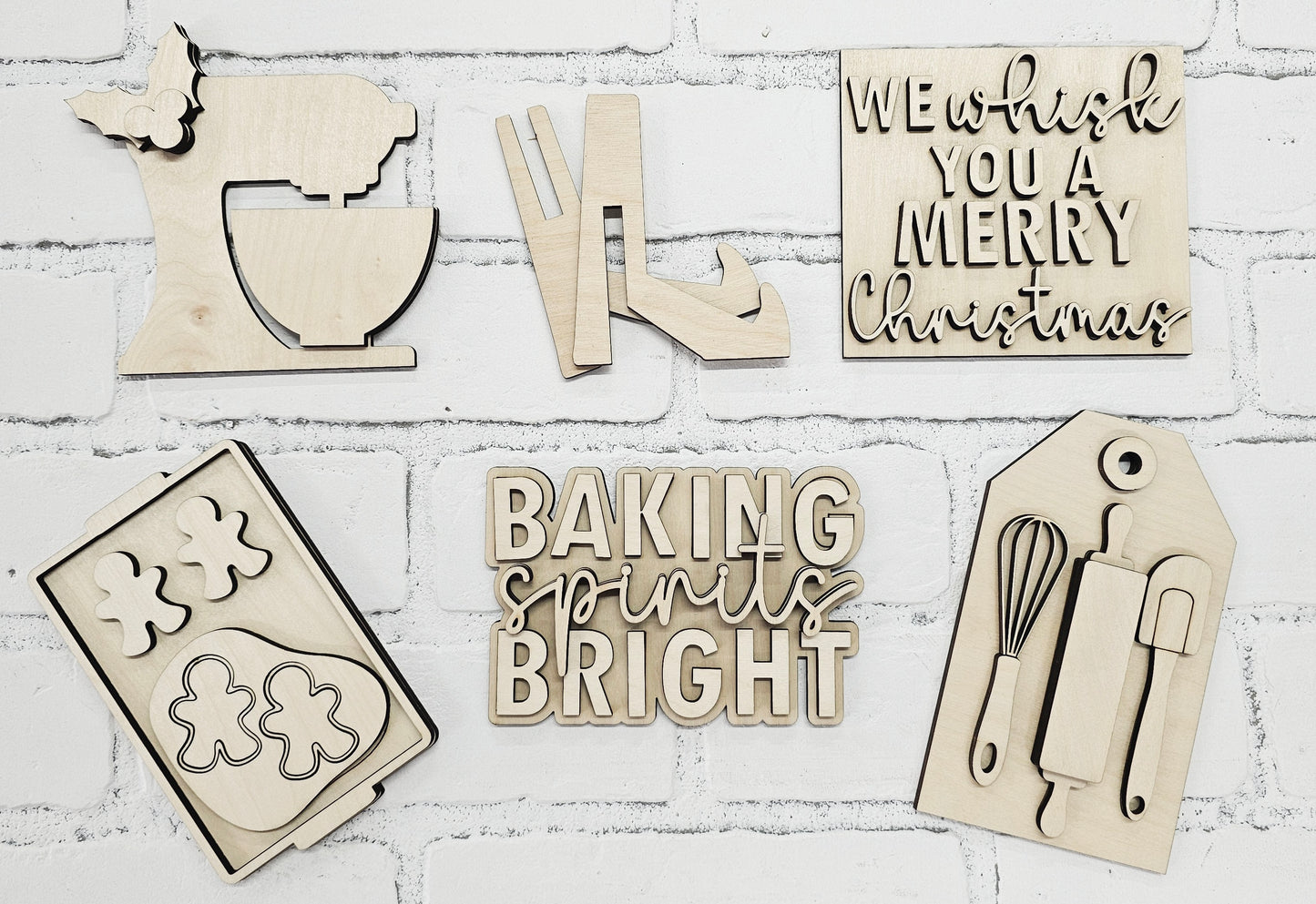 Baking Spirits Bright Tiered Tray Set
