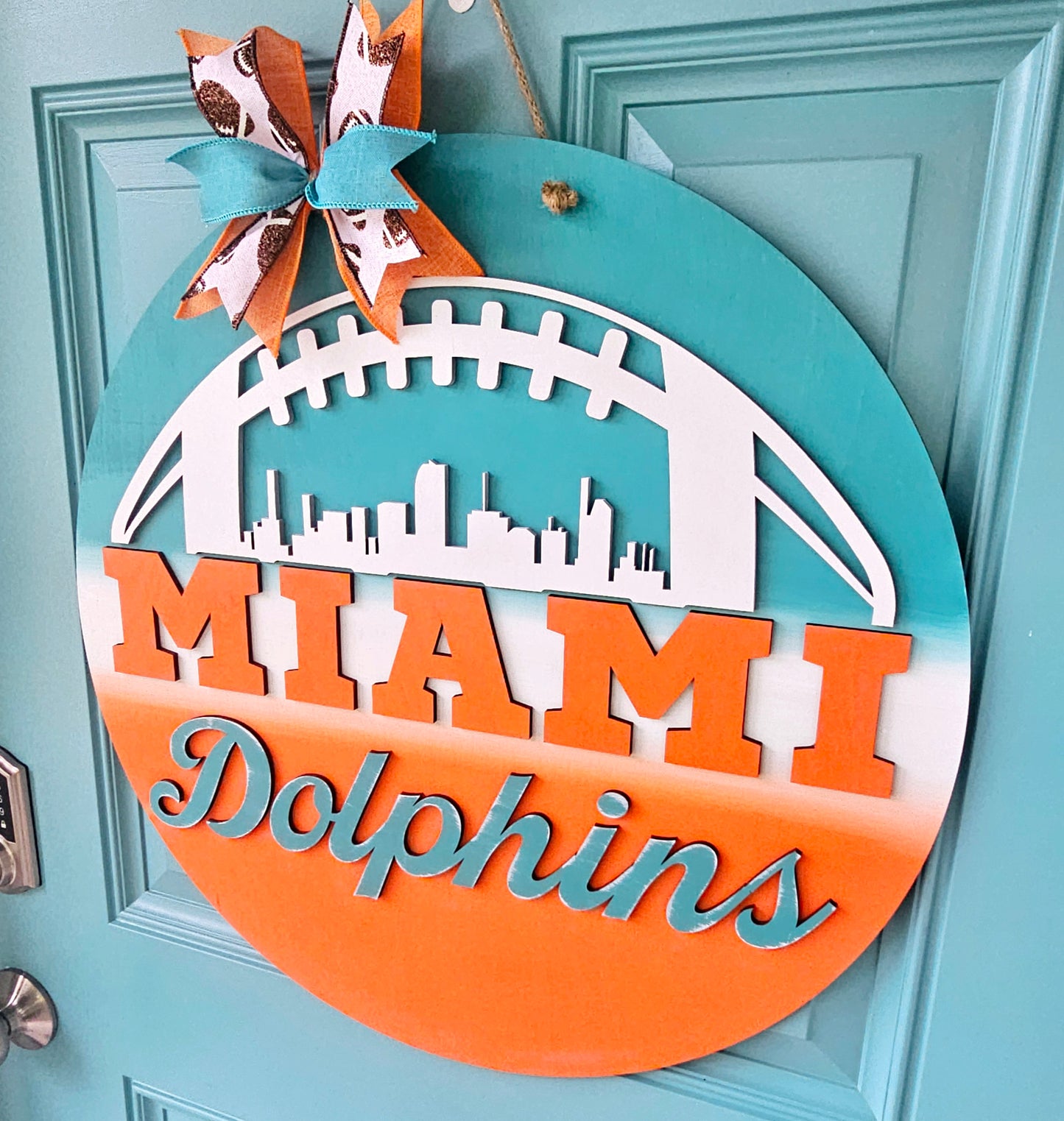 Miami Dolphins Door Hanger