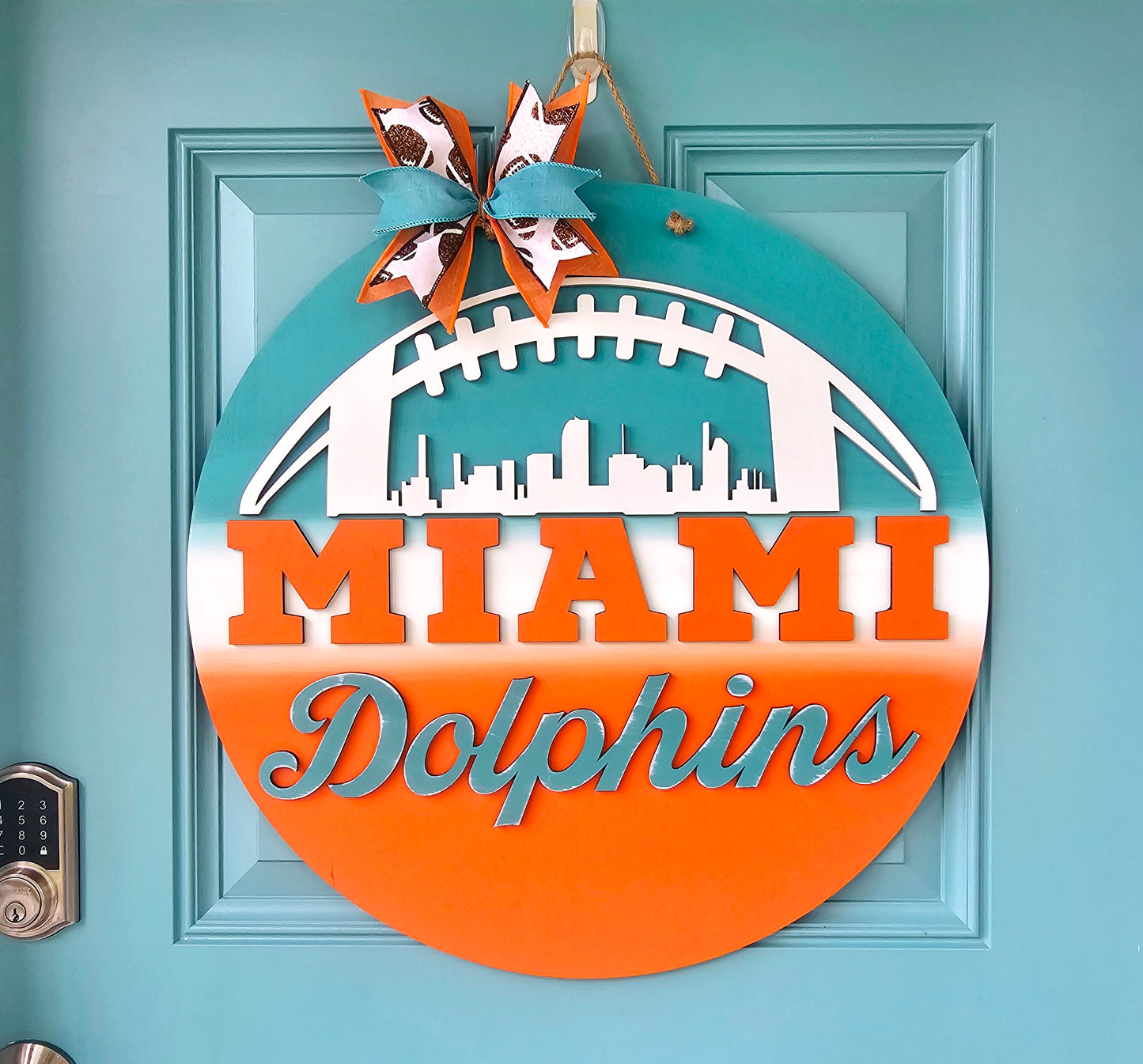 Miami Dolphins Door Hanger