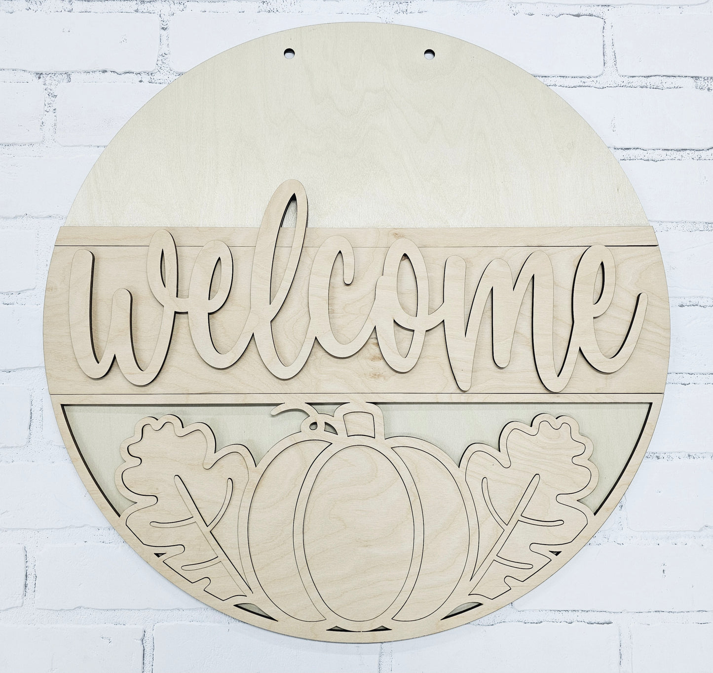 Welcome Fall Door Hanger