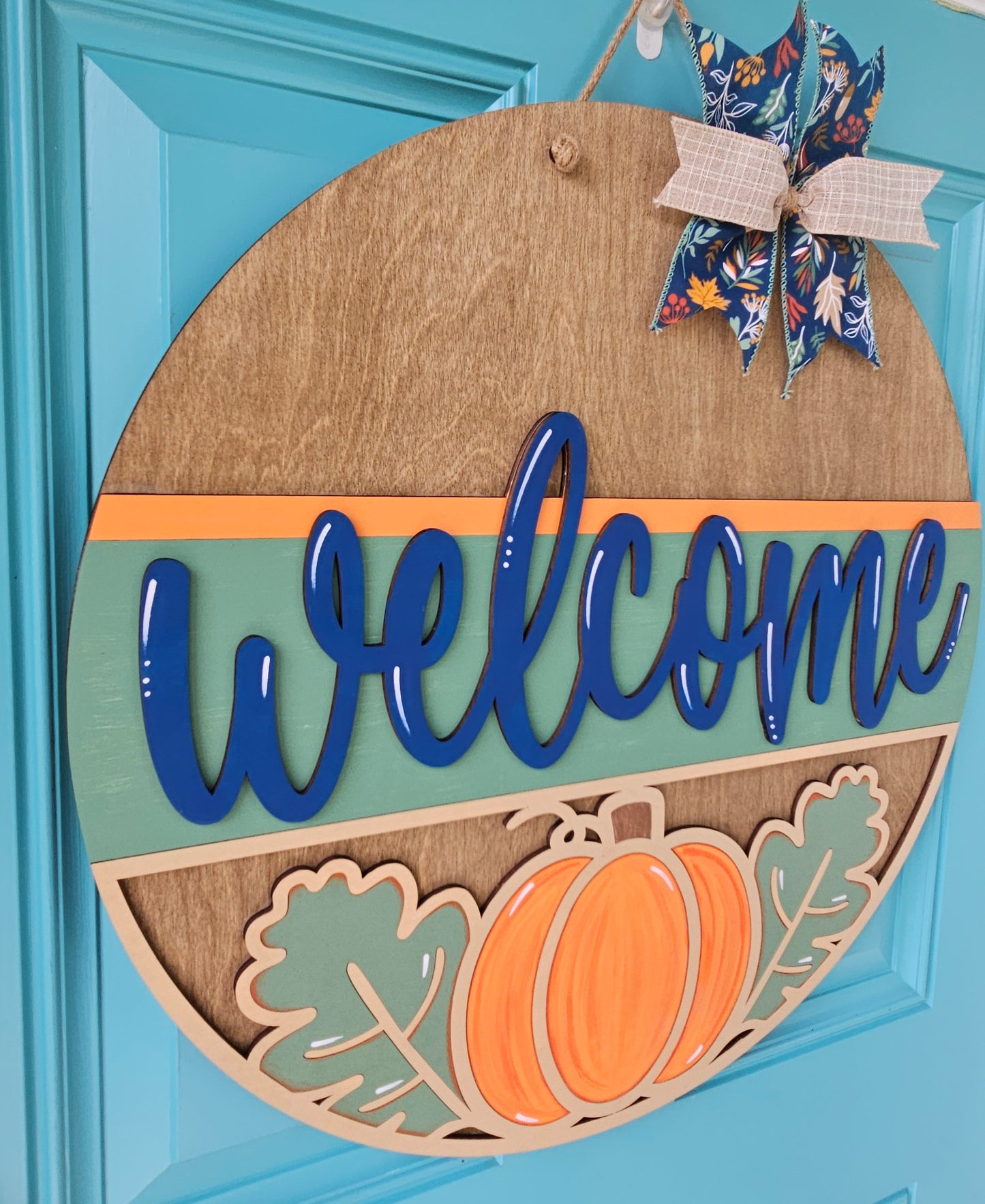 Welcome Fall Door Hanger