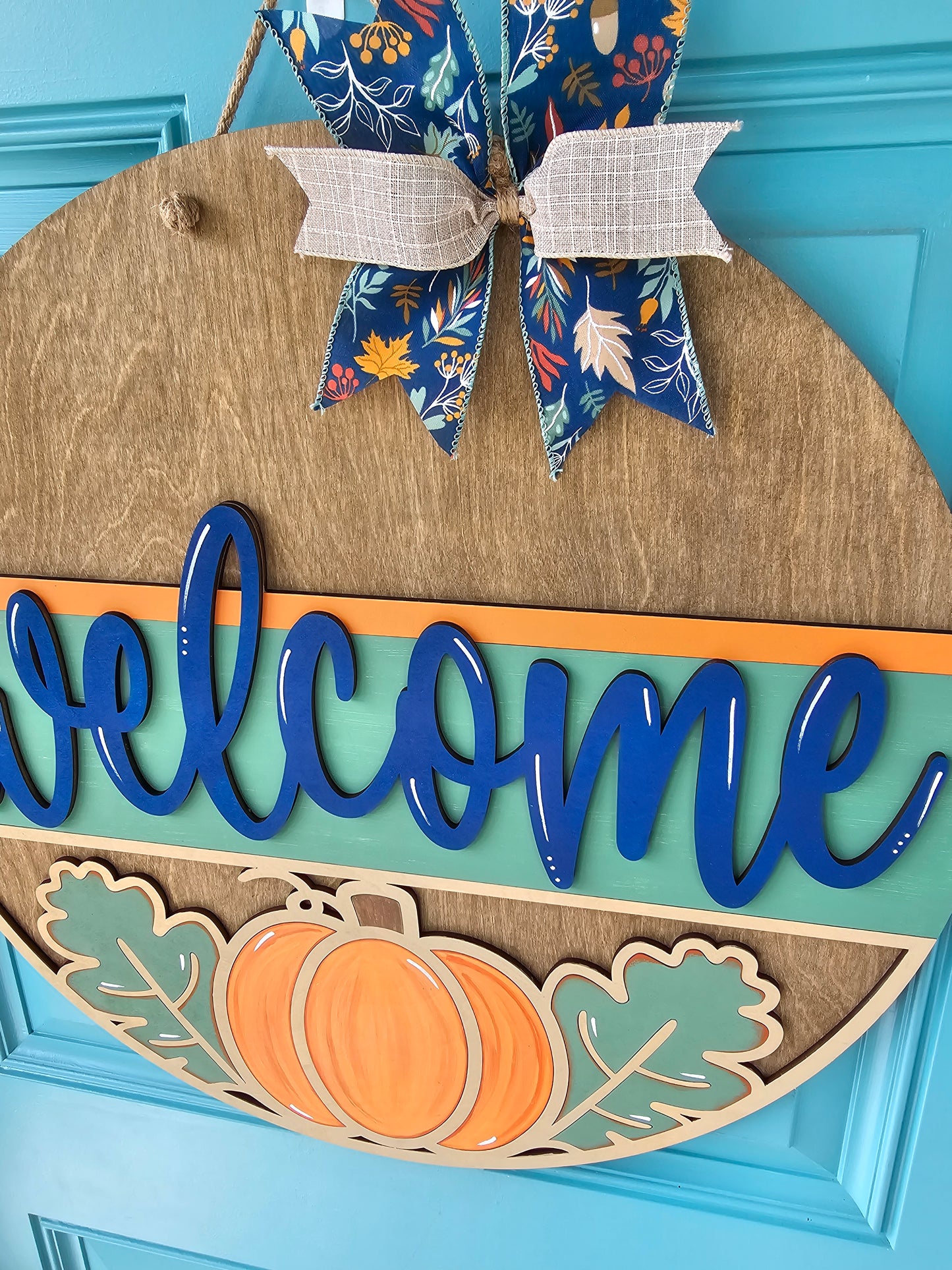 Welcome Fall Door Hanger