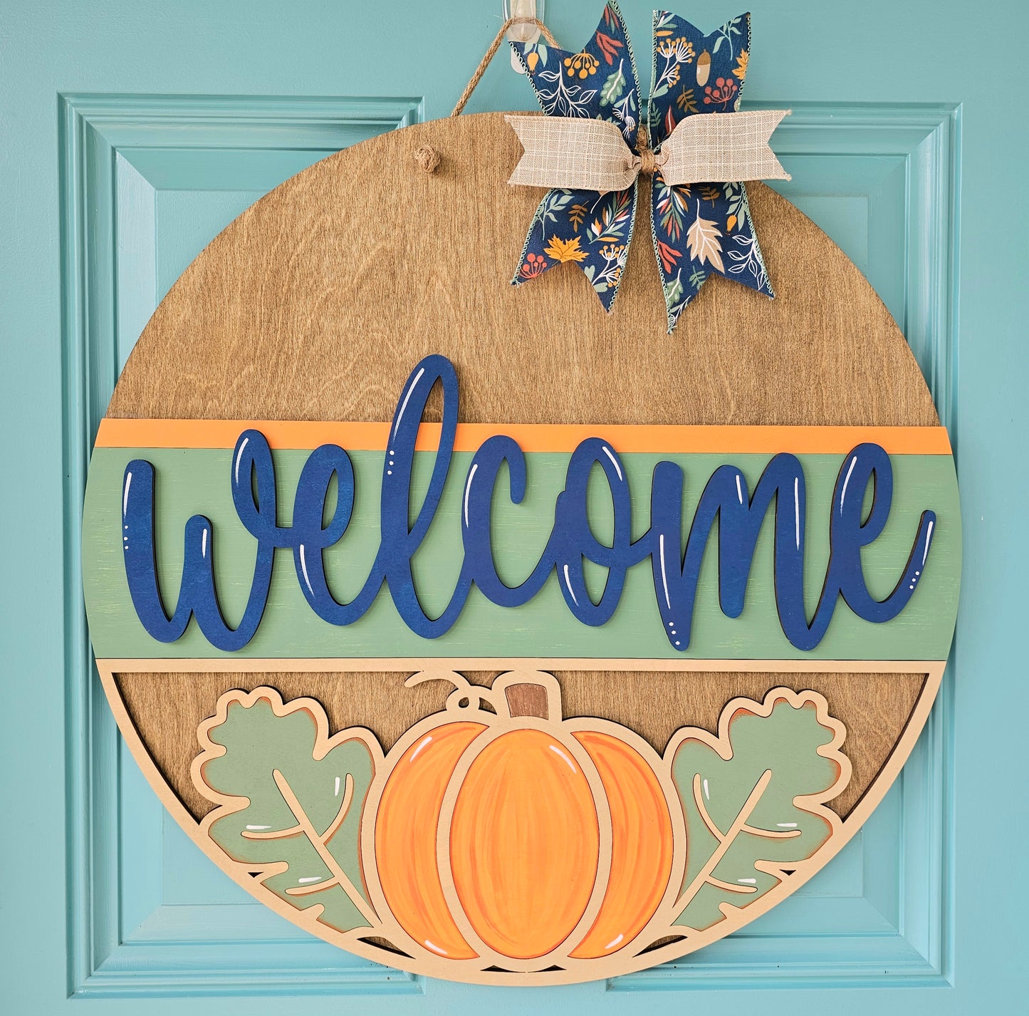 Welcome Fall Door Hanger