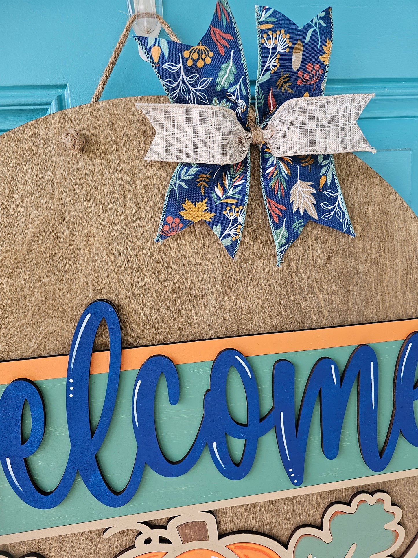 Welcome Fall Door Hanger