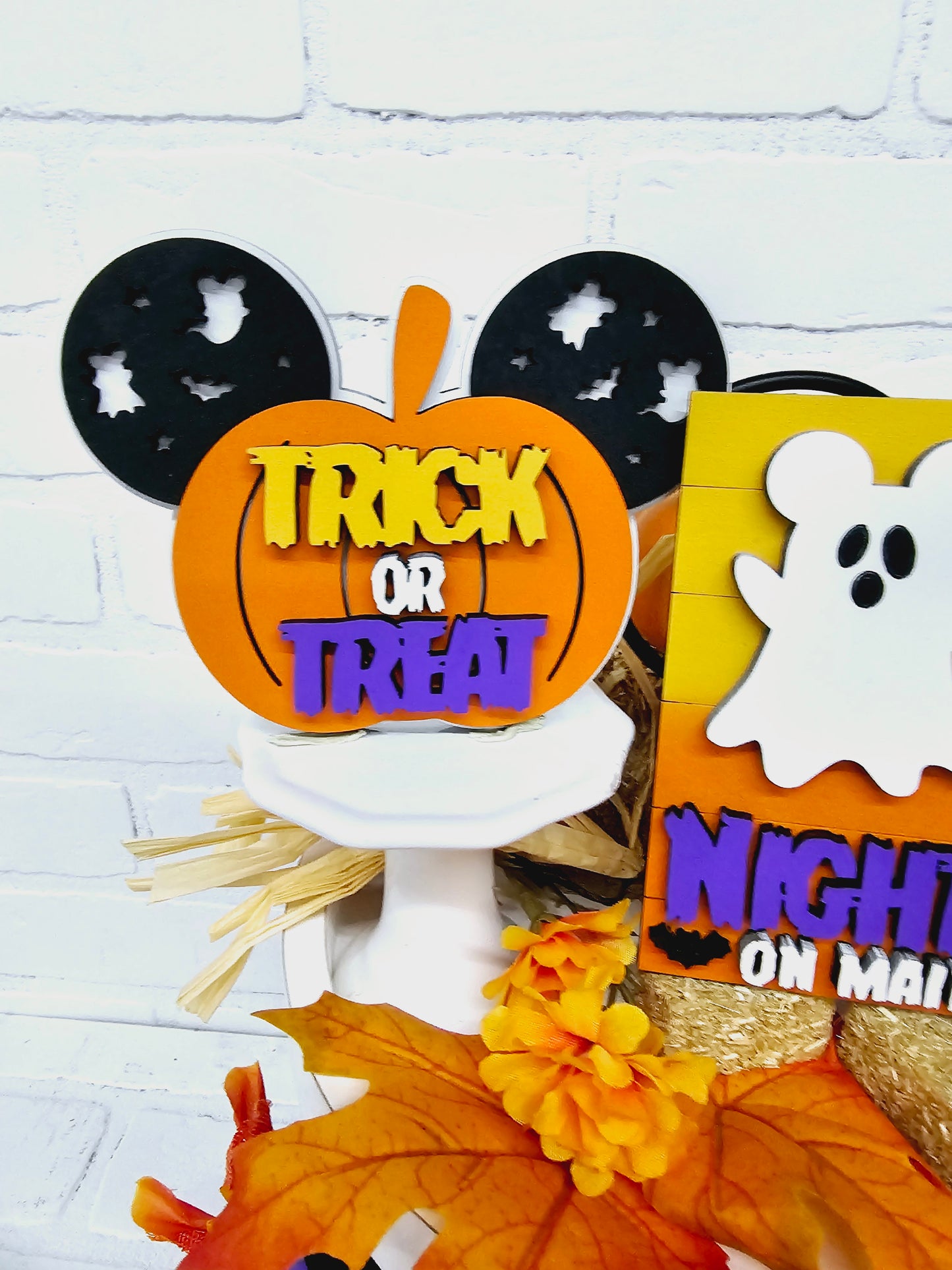 Halloween Mouse Tiered Tray Set