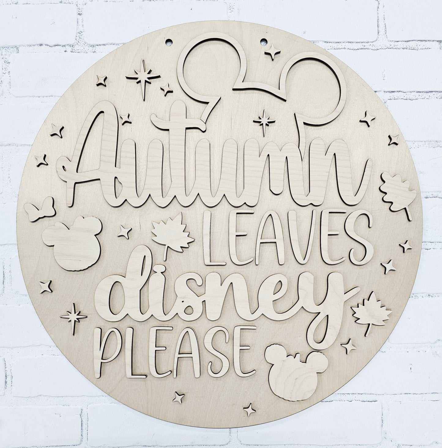 Fall Mouse Door Hanger