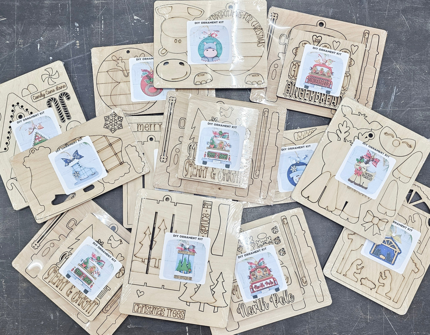 DIY Ornament Bar TO GO