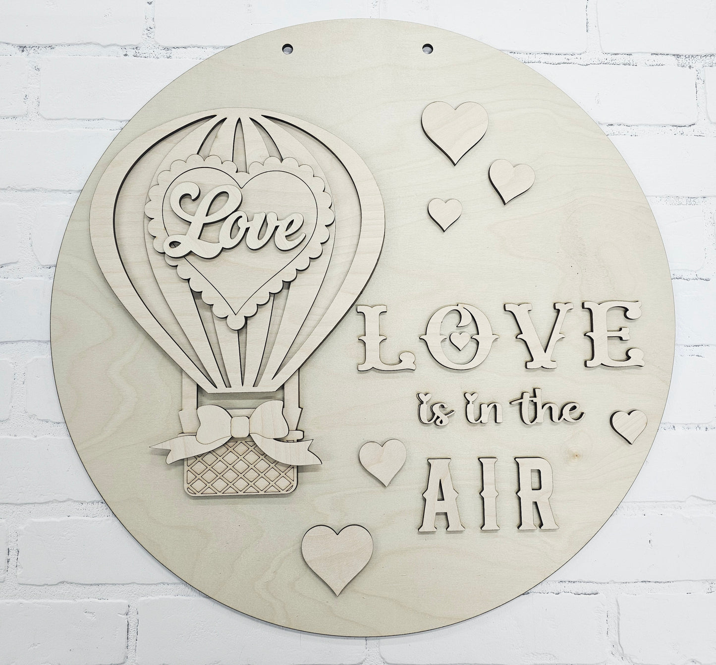 Love is in the Air Door Hanger
