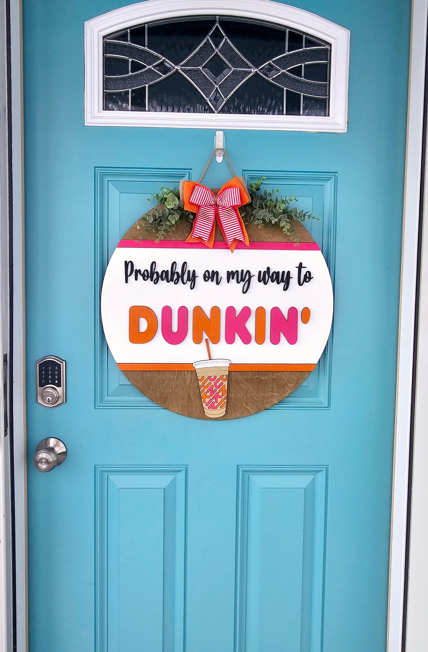 Dunkin' Door Hanger- updated version