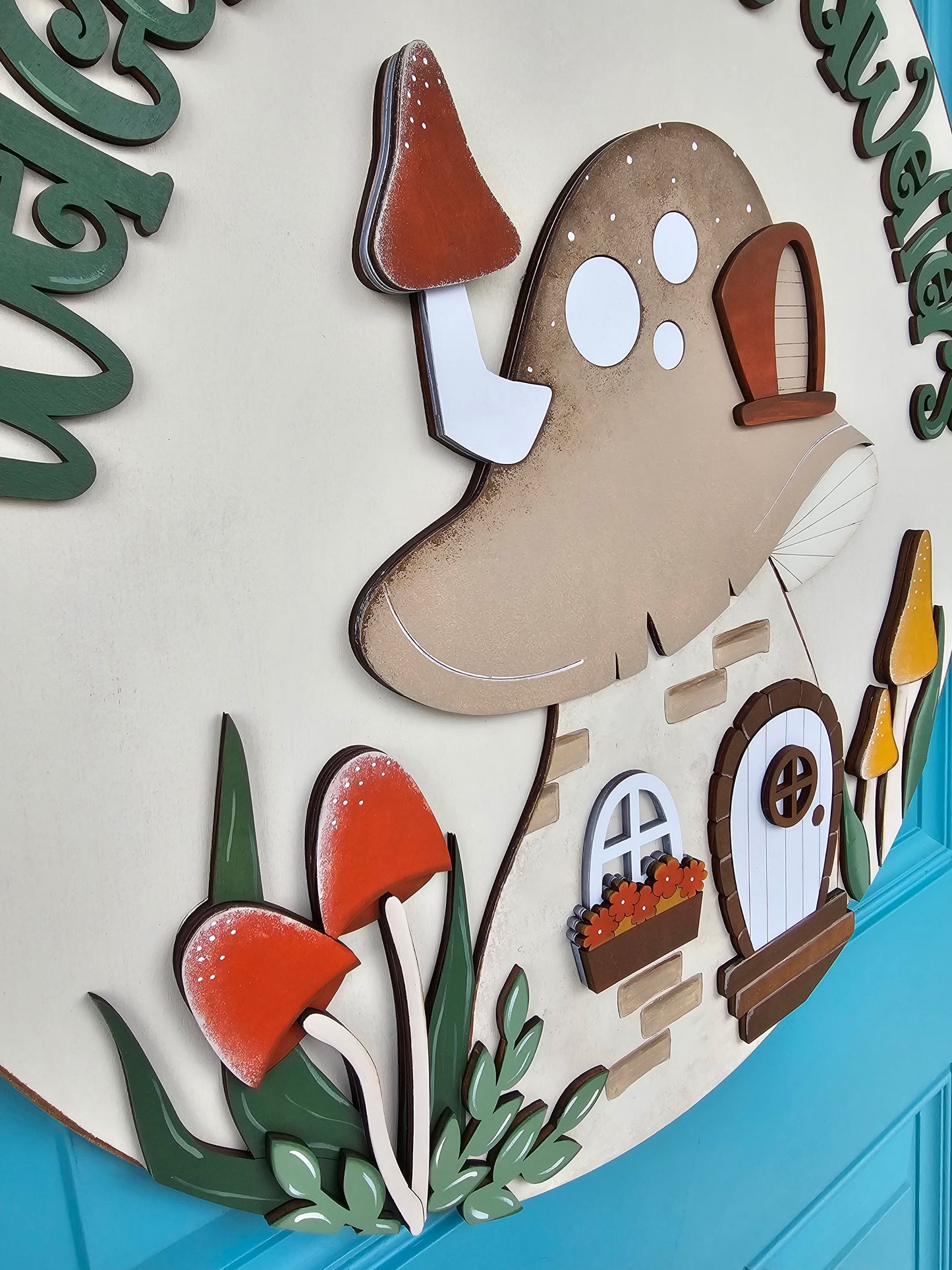 Welcome Forest Dwellers Door Hanger