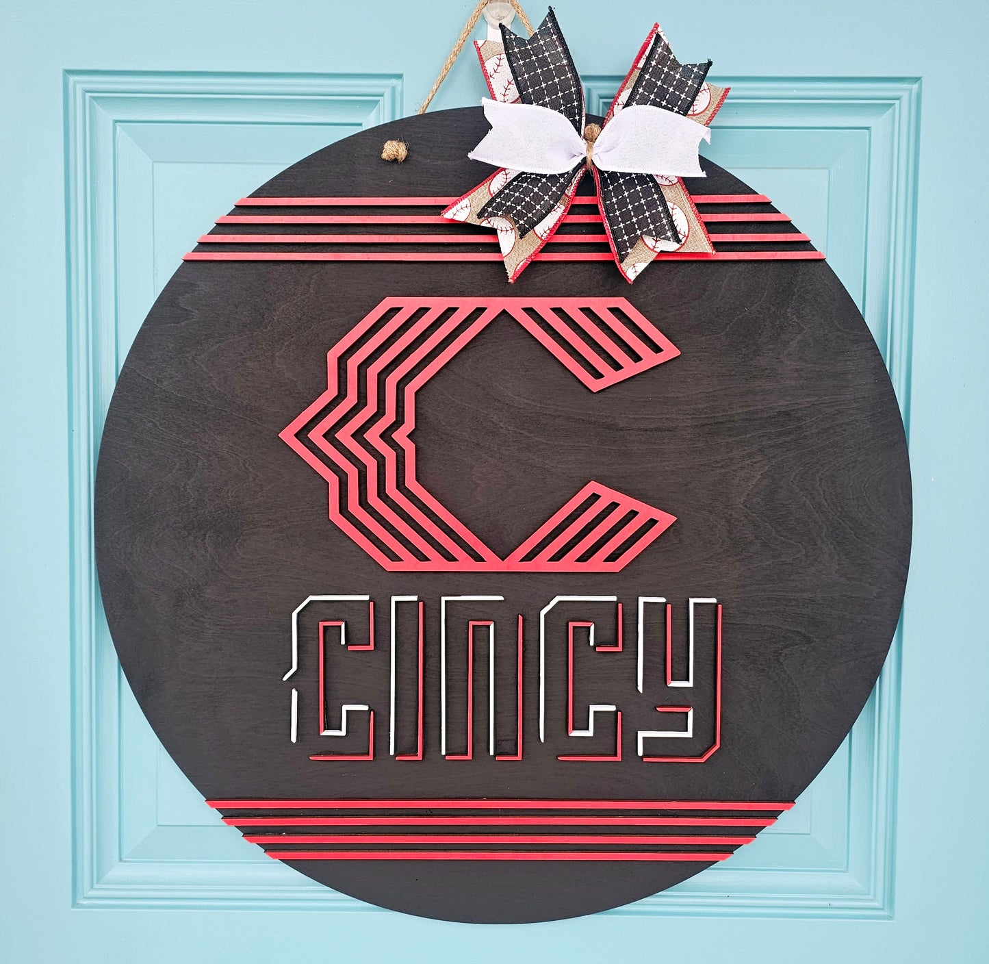 Cincinnati Reds City Connect Door Hanger