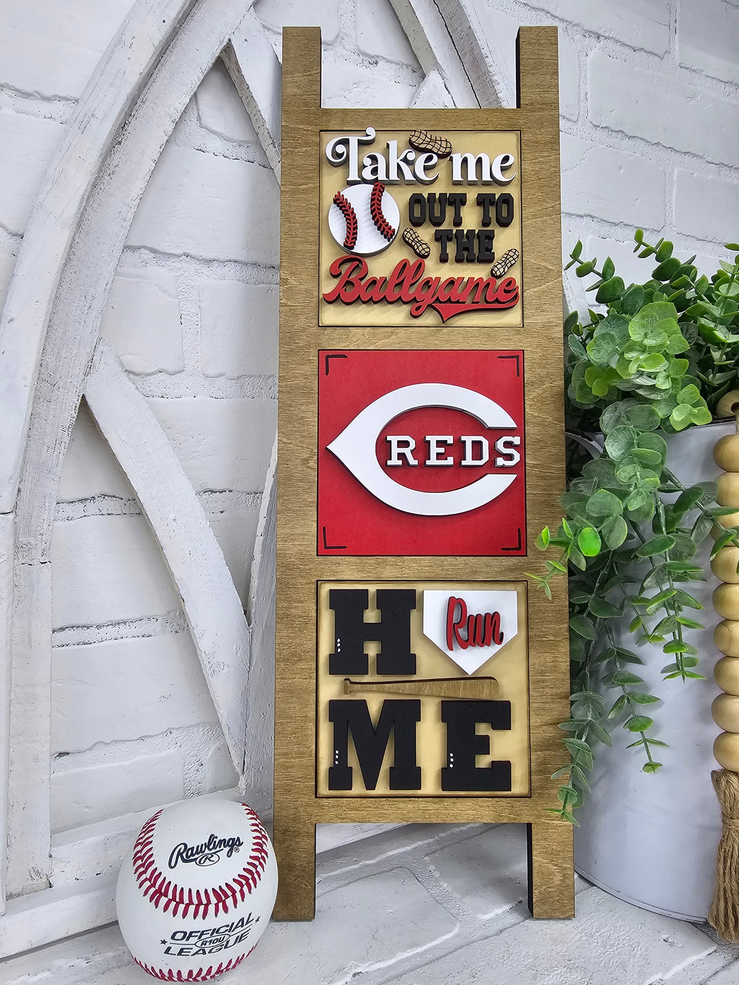 Reds Ladder Inserts- Set of 3