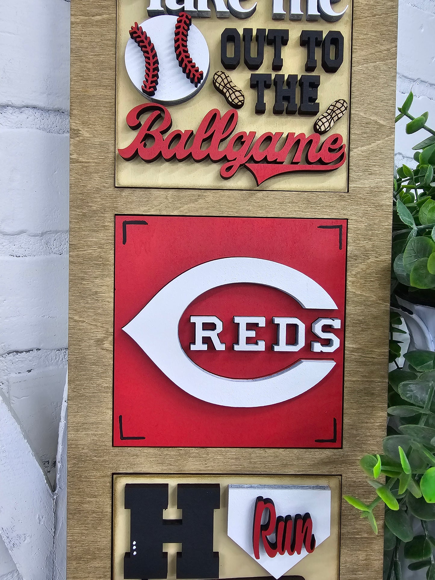 Reds Ladder Inserts- Set of 3