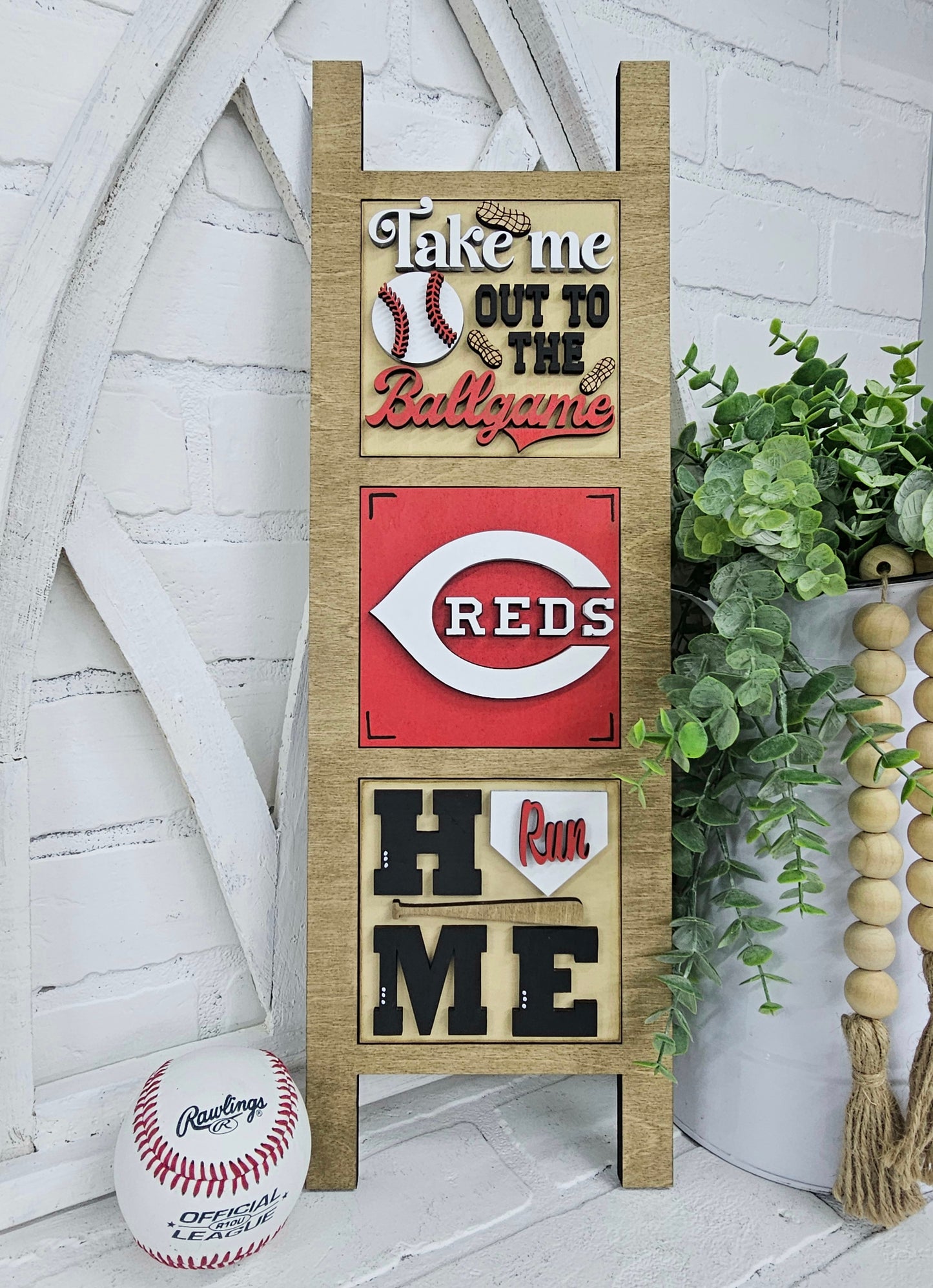 Reds Ladder Inserts- Set of 3