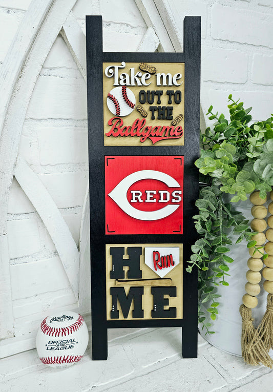 Reds Ladder Inserts- Set of 3