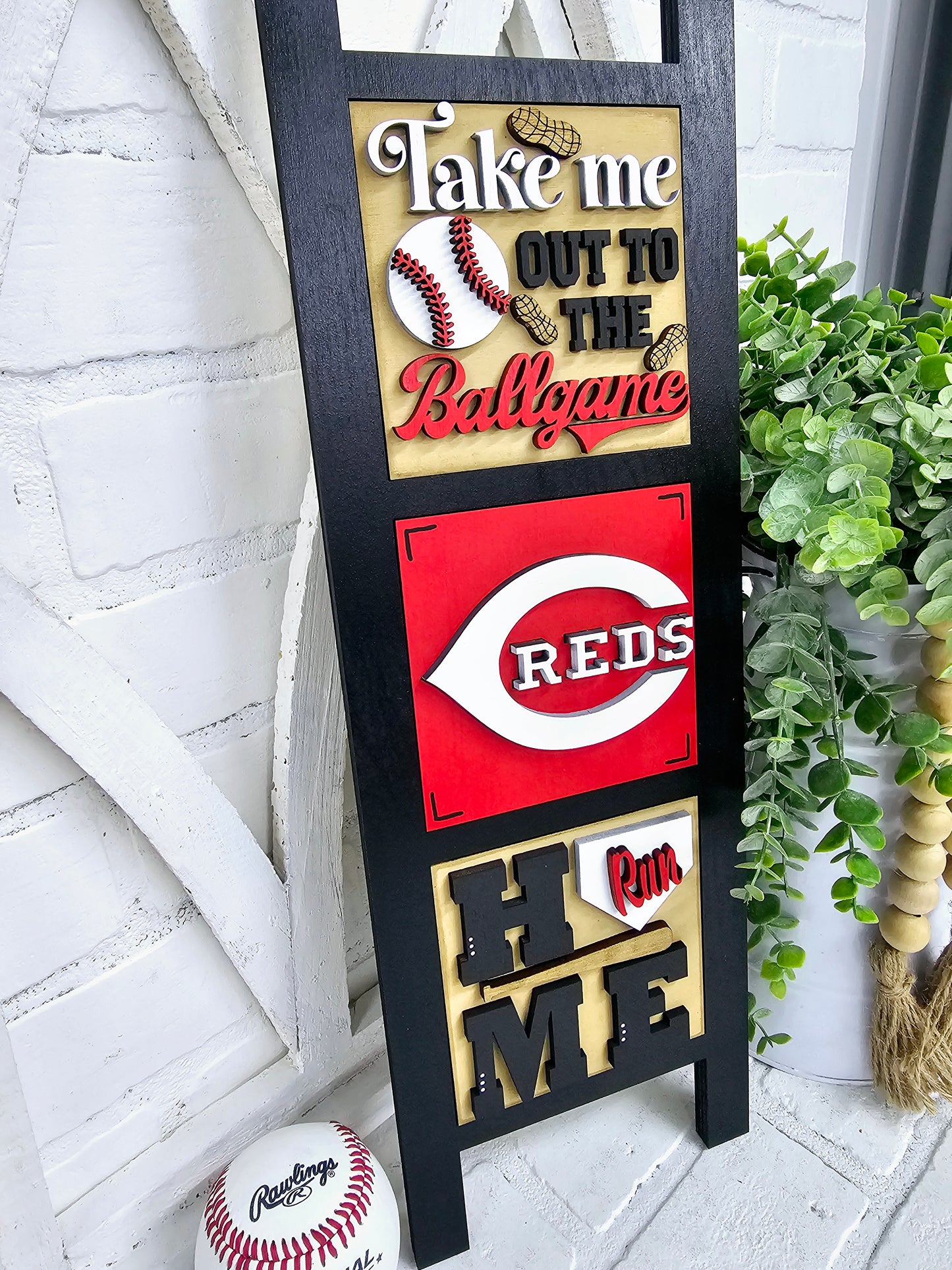 Reds Ladder Inserts- Set of 3
