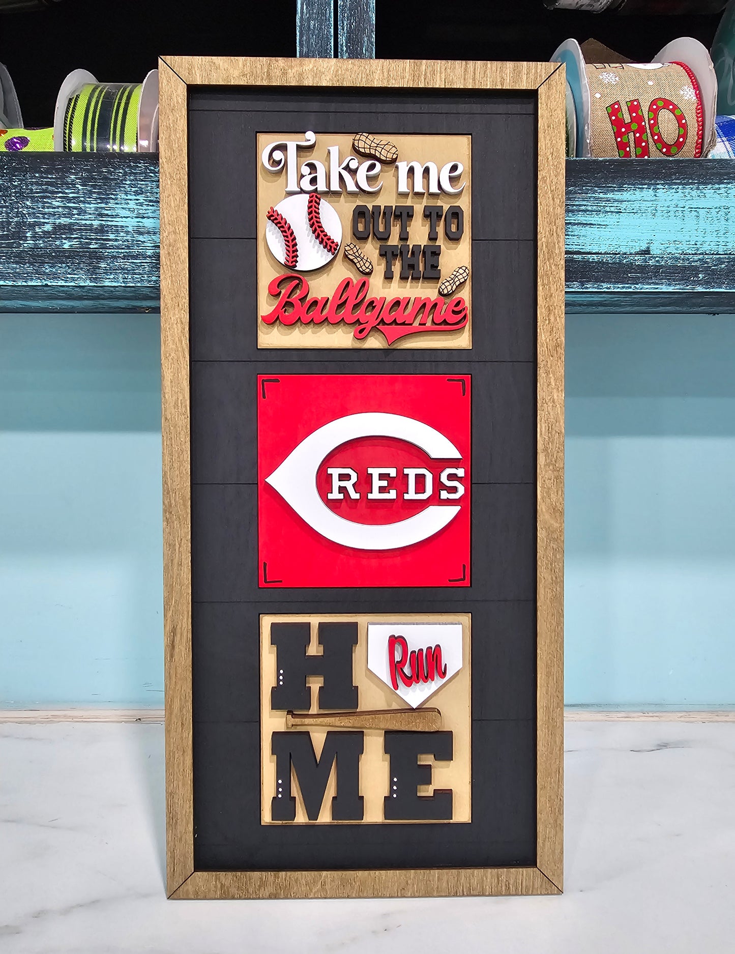 Reds Ladder Inserts- Set of 3
