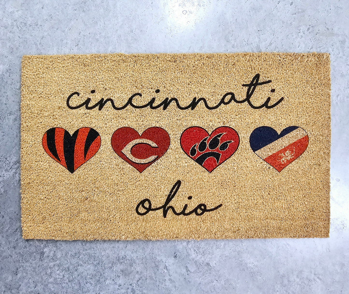 Cincinnati Sports Doormat