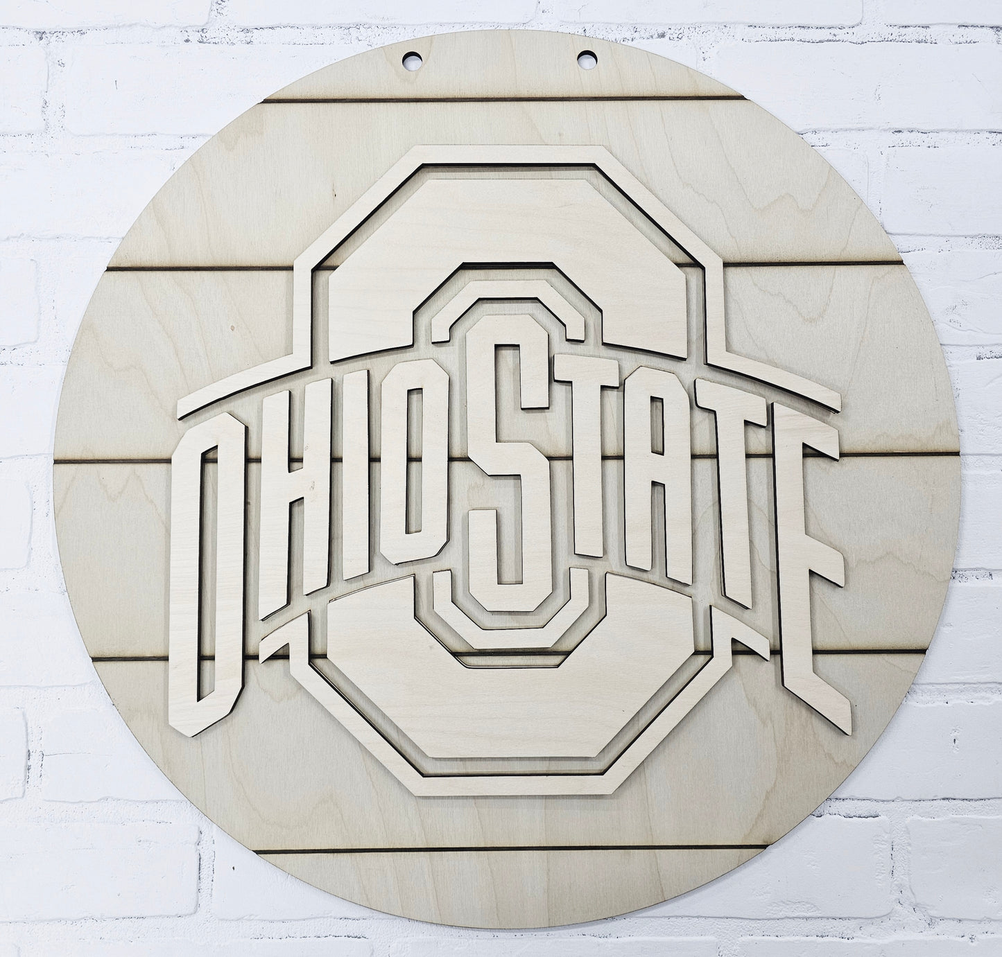 Ohio State Logo Door Hanger