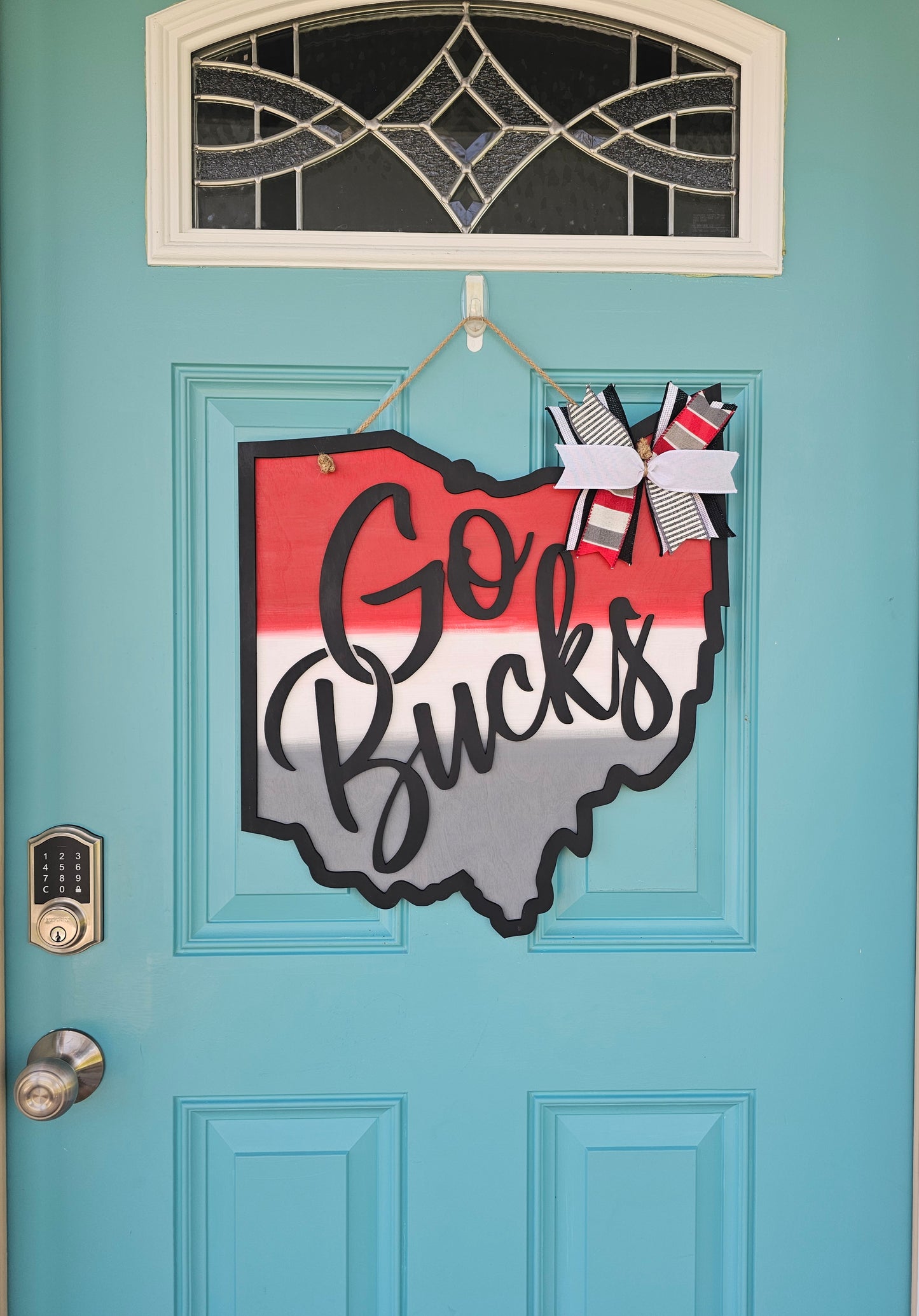 Go Bucks Ohio State Door Hanger