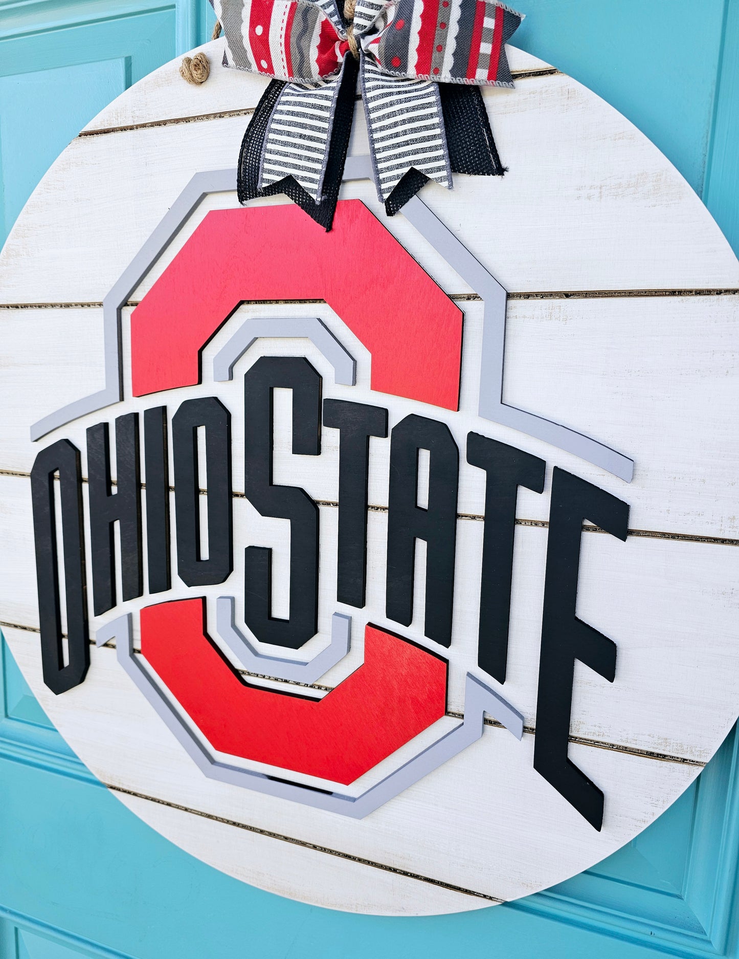 Ohio State Logo Door Hanger