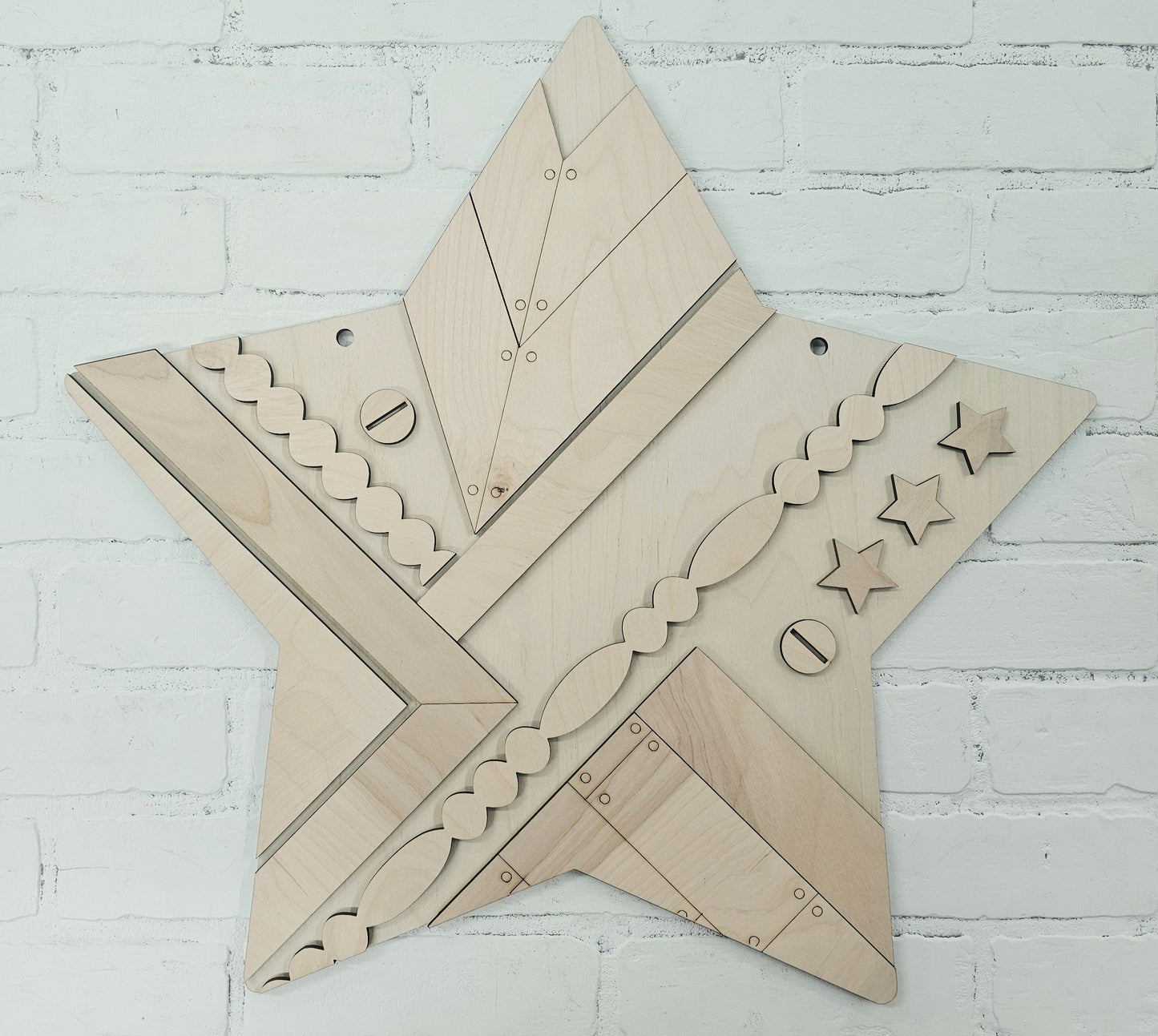 Patriotic Star Door Hanger