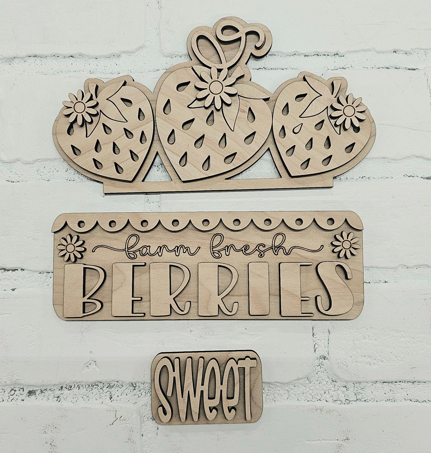 Strawberry Truck Inserts