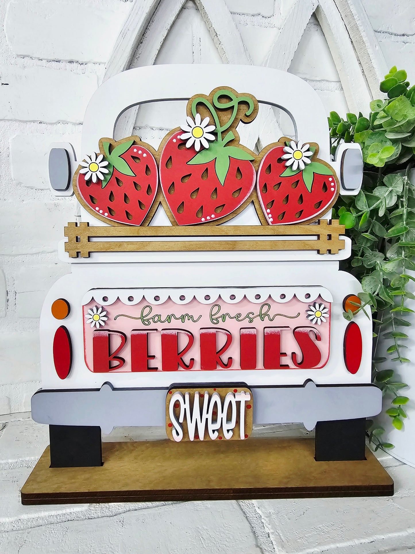 Strawberry Truck Inserts