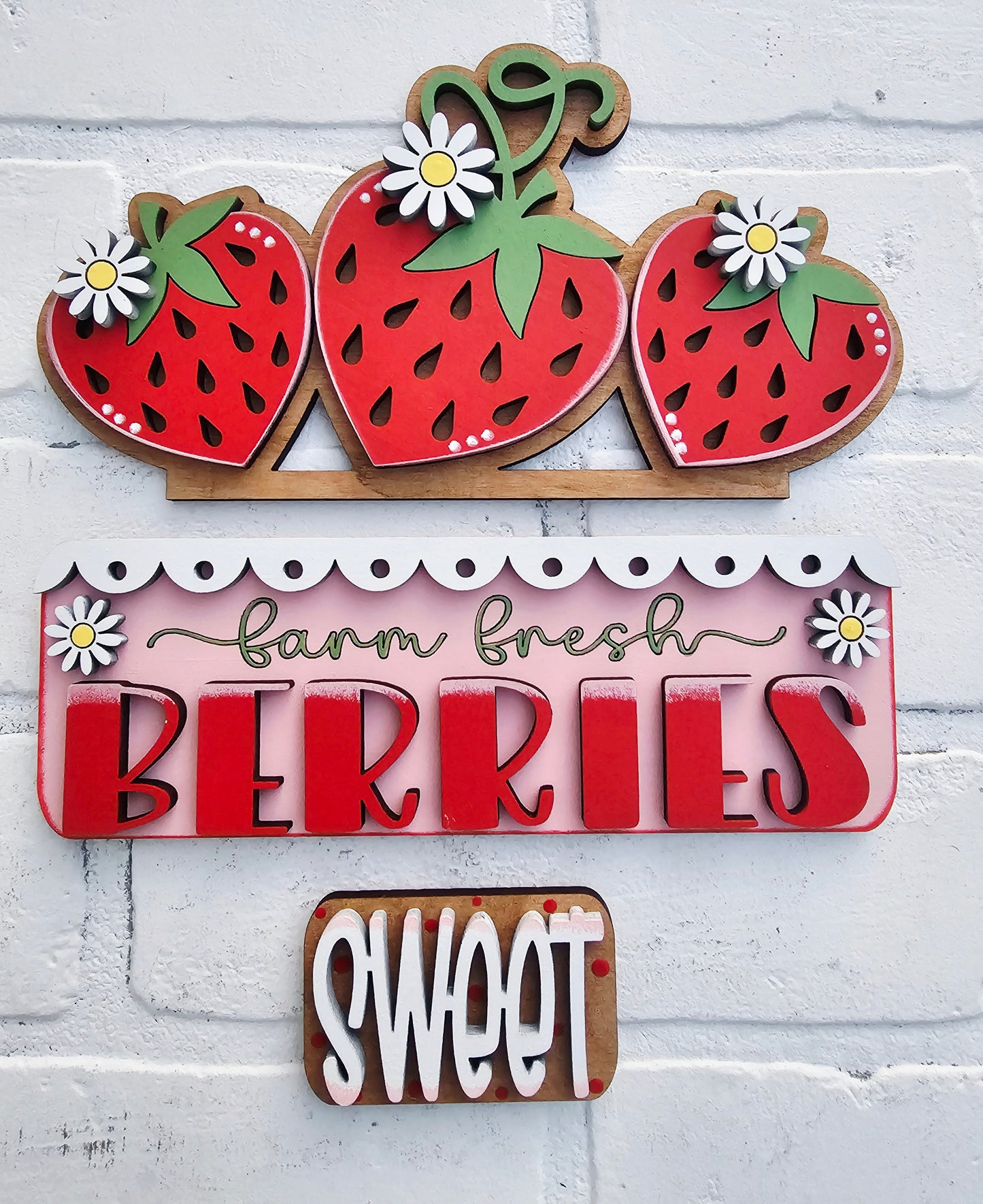 Strawberry Truck Inserts