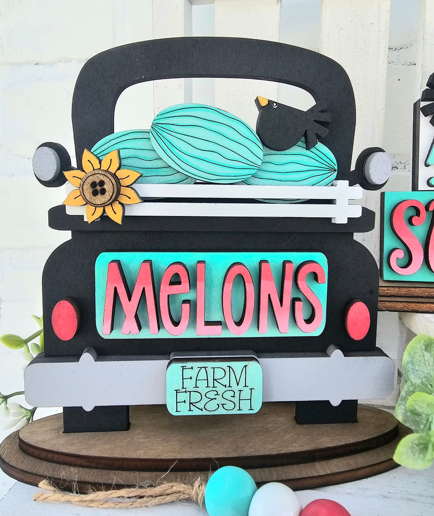 Sweet Summertime Watermelon Tiered Tray Set